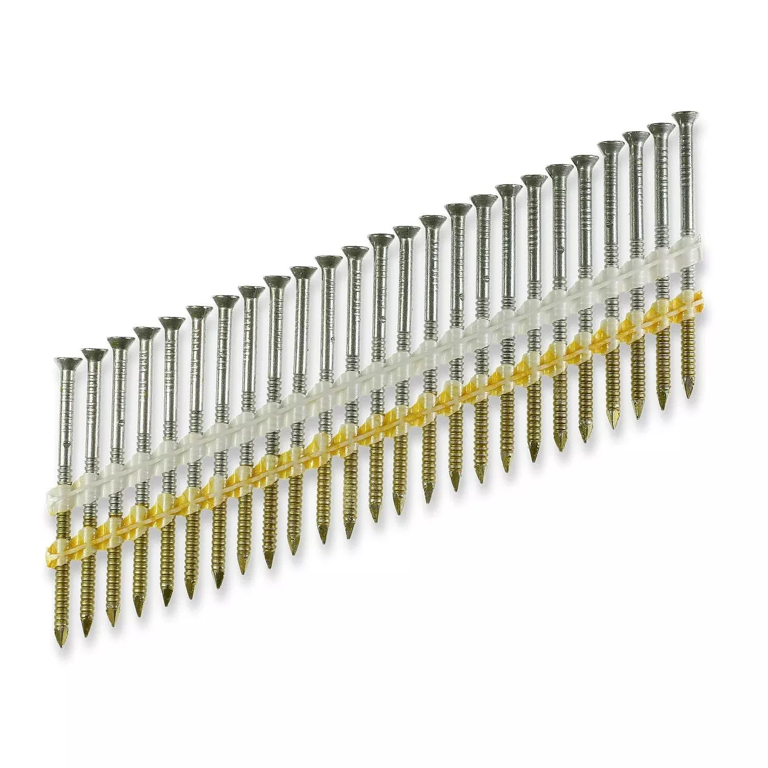 0.120 x 2-3/8" 20-22 Degree Casing Head, Ring-Shank Nail - Unpainted - 1000 pkg
