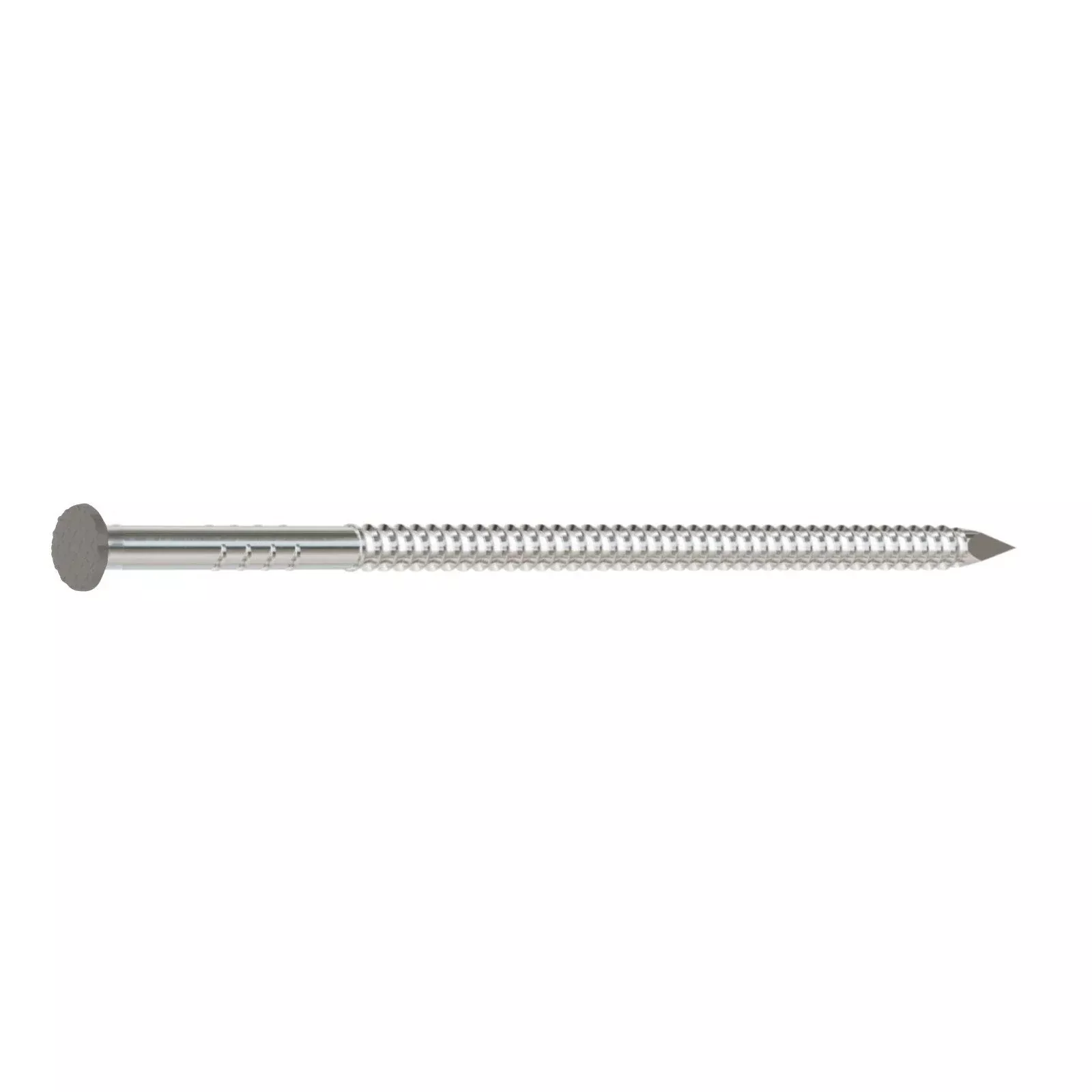 0.120 x 3-1/2" - 304 Stainless Steel Painted Siding Nail - Gray, 1 lb. Pkg