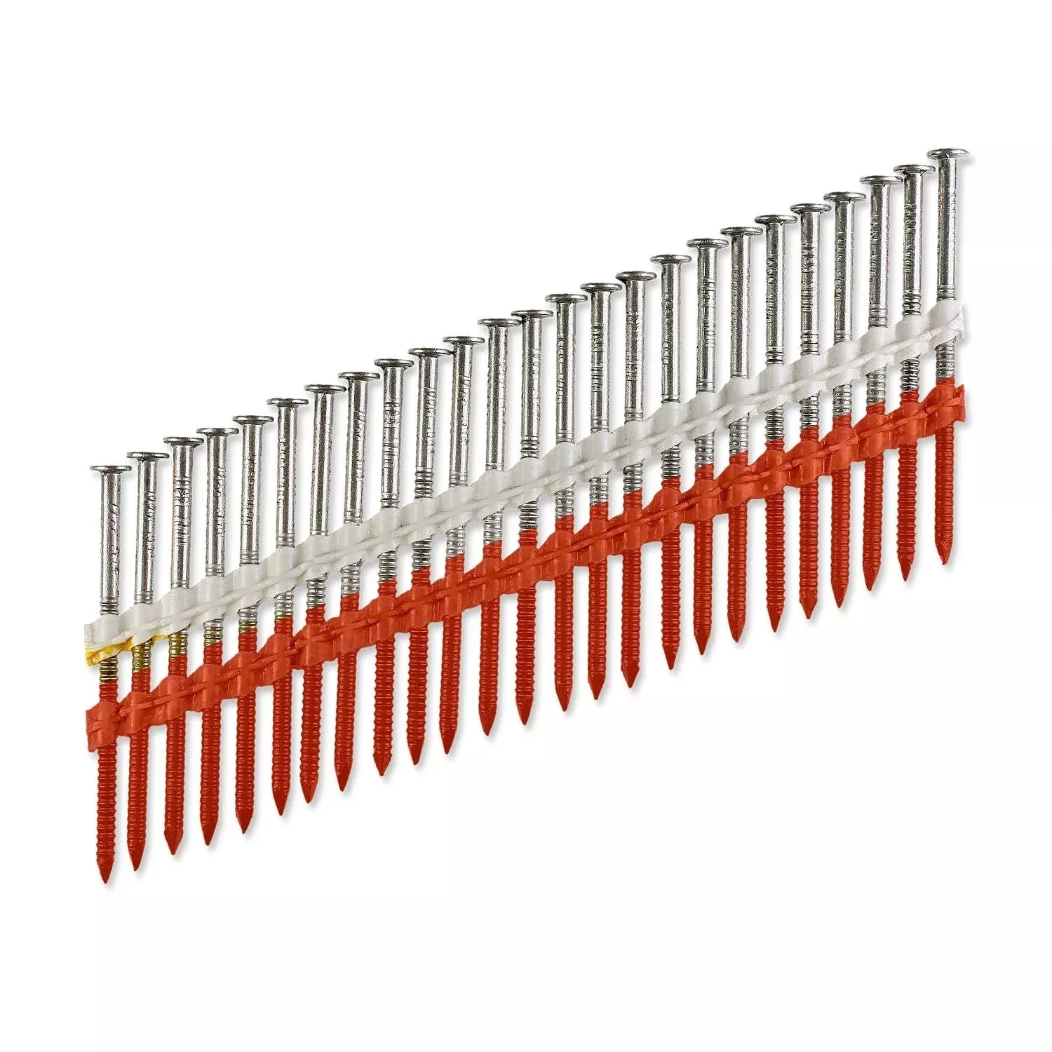 0.120 x 3" 20-22 Degree Full Round Head, Ring-Shank Nail - 304 Stainless Steel - 1000 pkg
