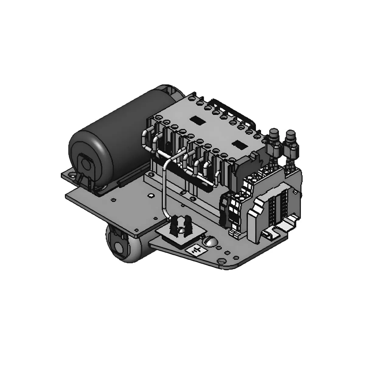 00001675 Contactor Plate Assembly w/ 24V Secondary