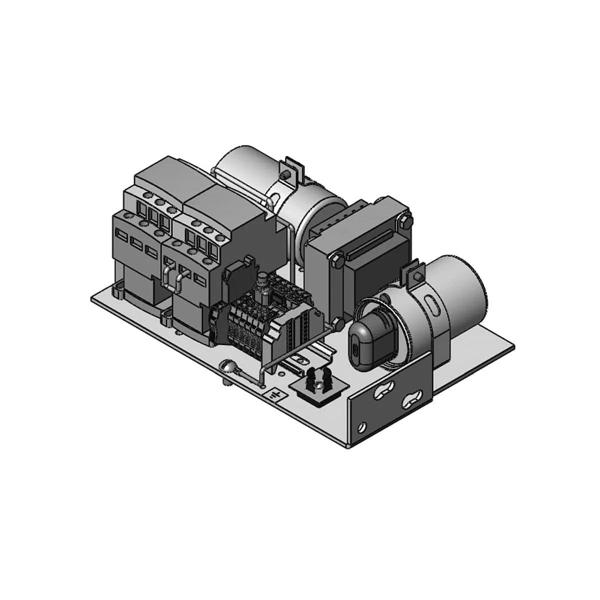 00001696 Contactor Plate Assembly w/ 24V Secondary