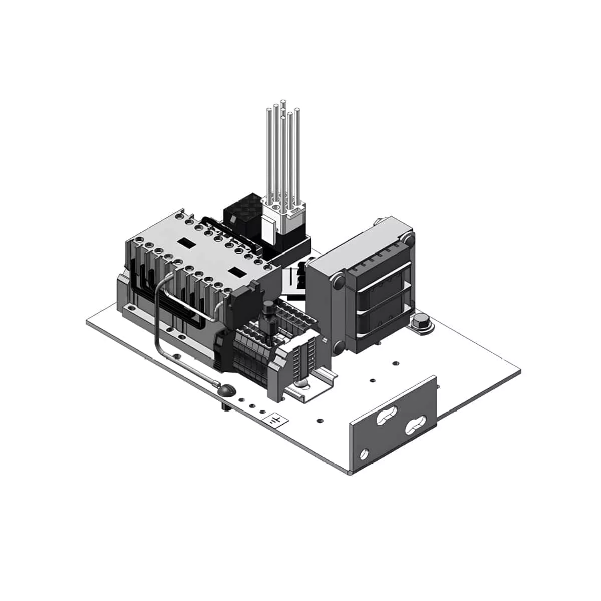 00001703 Contactor Plate Assembly w/ 110V Secondary