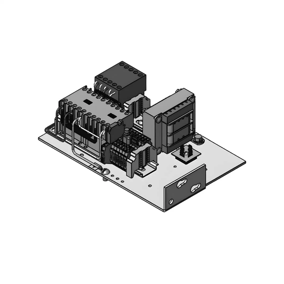 00001704 Contactor Plate Assembly w/ 24V Secondary