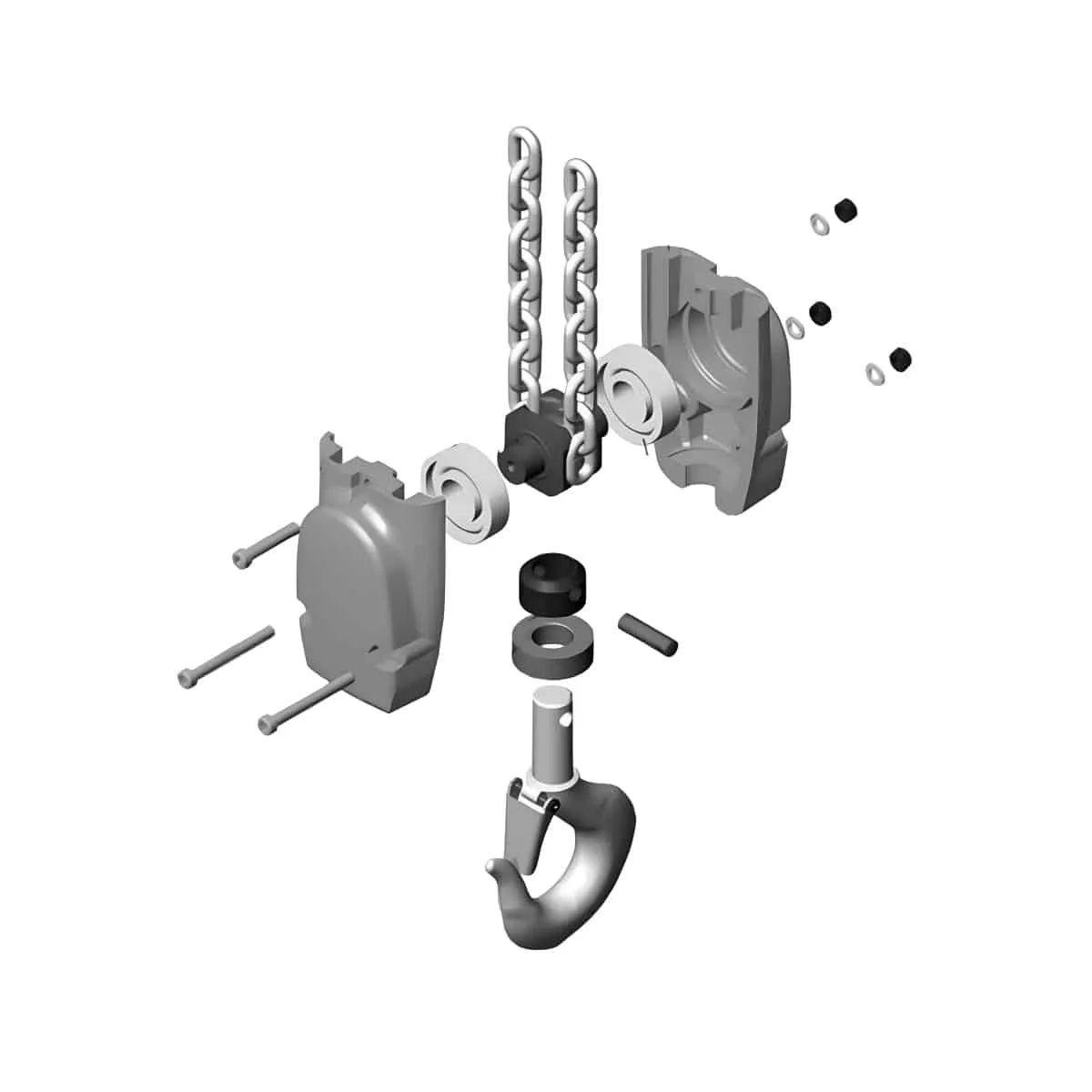 0000277B Lower Hook Block Assembly – Complete