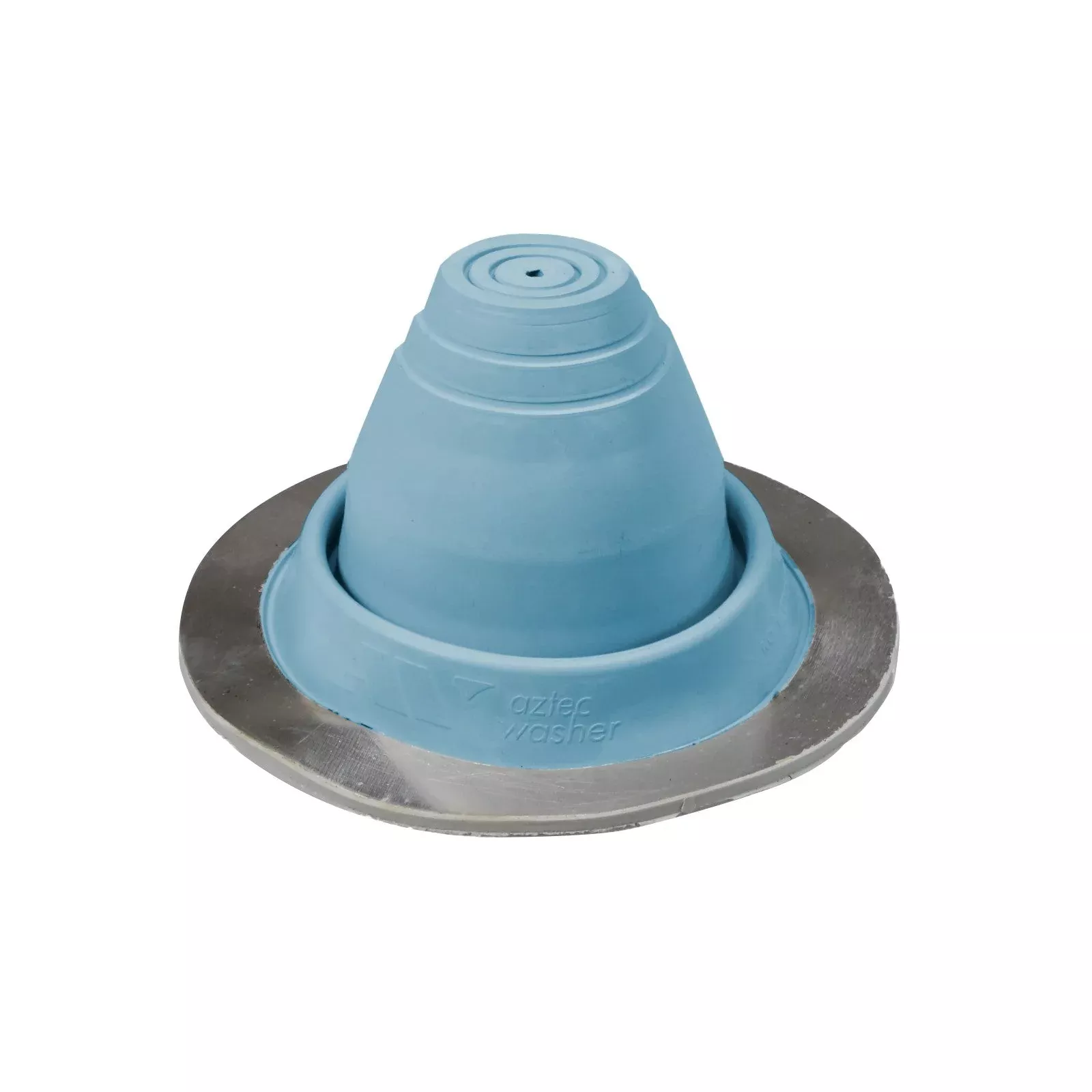 #1 Roofjack Round EPDM Pipe Flashing Boot for Metal Roof, Light Blue