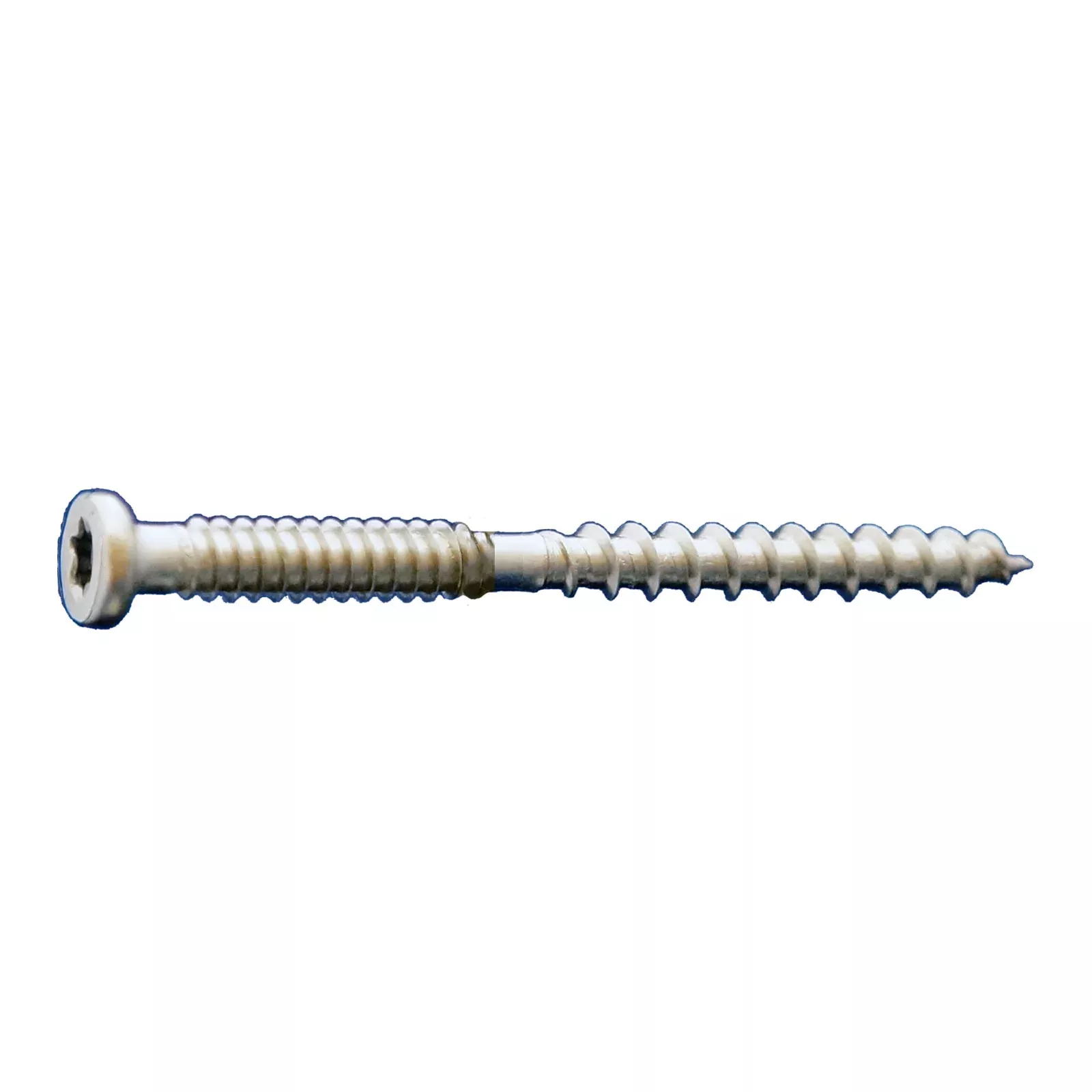 #10 x 2-1/2" Daggerz T25 Button Head Composite Deck Screw - 305 Stainless Steel, Pkg. 2,000
