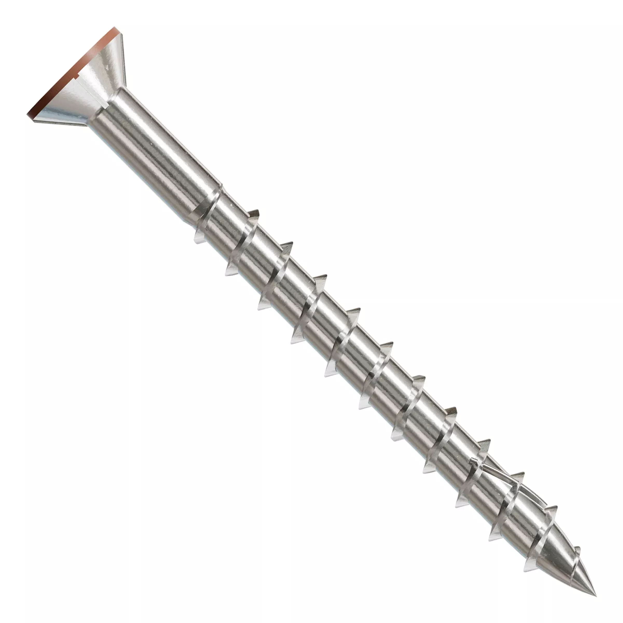 #10 x 2-1/2" Simpson Strong-Tie DWP T25 Flat Head Wood Screw - 305 Stainless, Tan 03, Pkg. 350