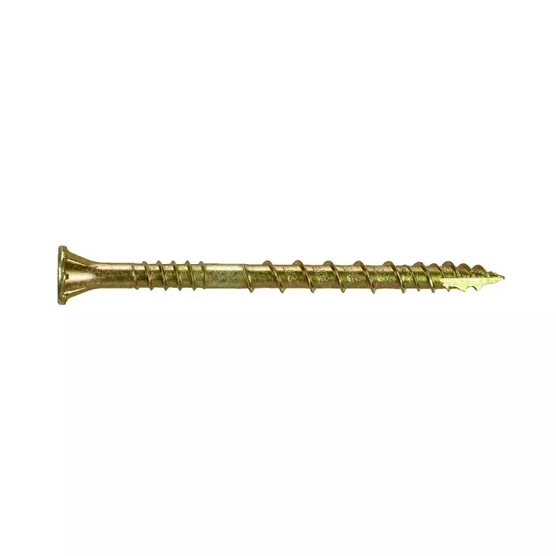 #10 x 2-1/2" Strong-Drive CSV Construction Screw - Yellow Zinc, Pkg 80