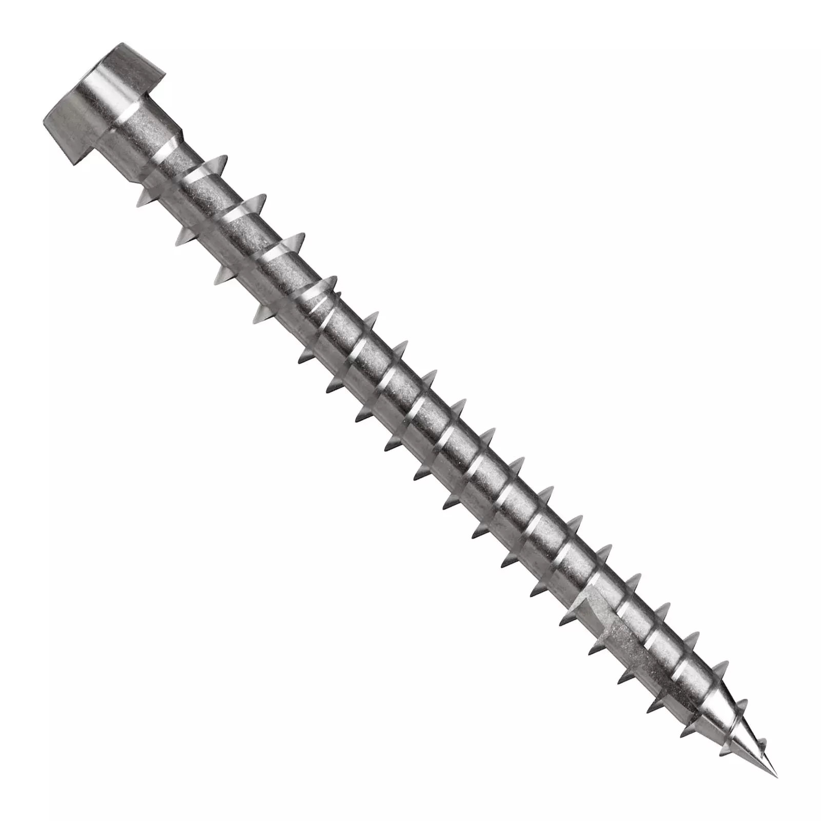 #10 x 2" Simpson Strong-Tie DCU T20 Cap Head Composite Deck Screw - 316 Stainless, Pkg. 70