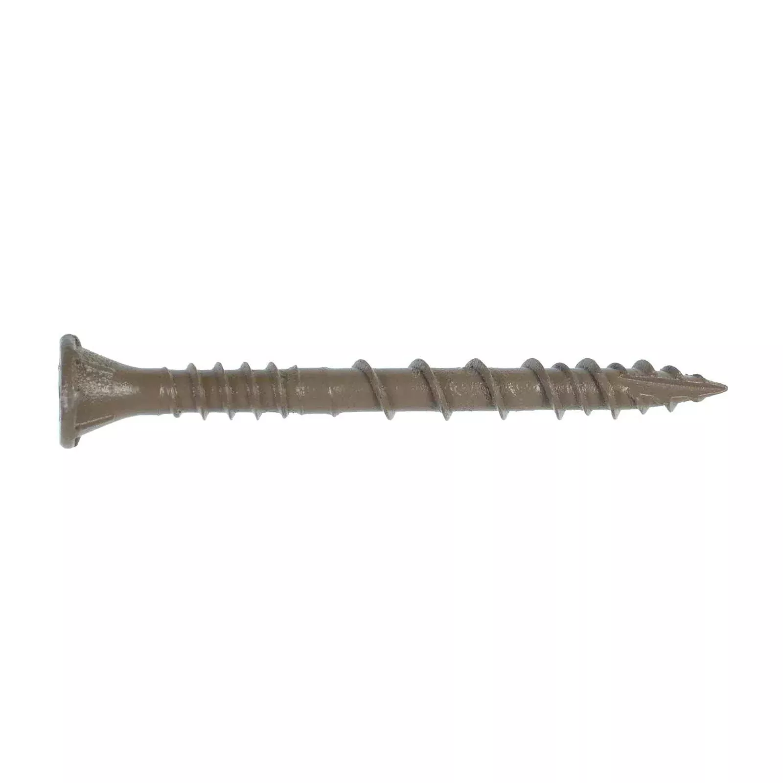 #10 x 2" Simpson Strong-Tie Deck-Drive T25 DSV Wood Screw - Quik Guard Coating, Tan, Pkg 330