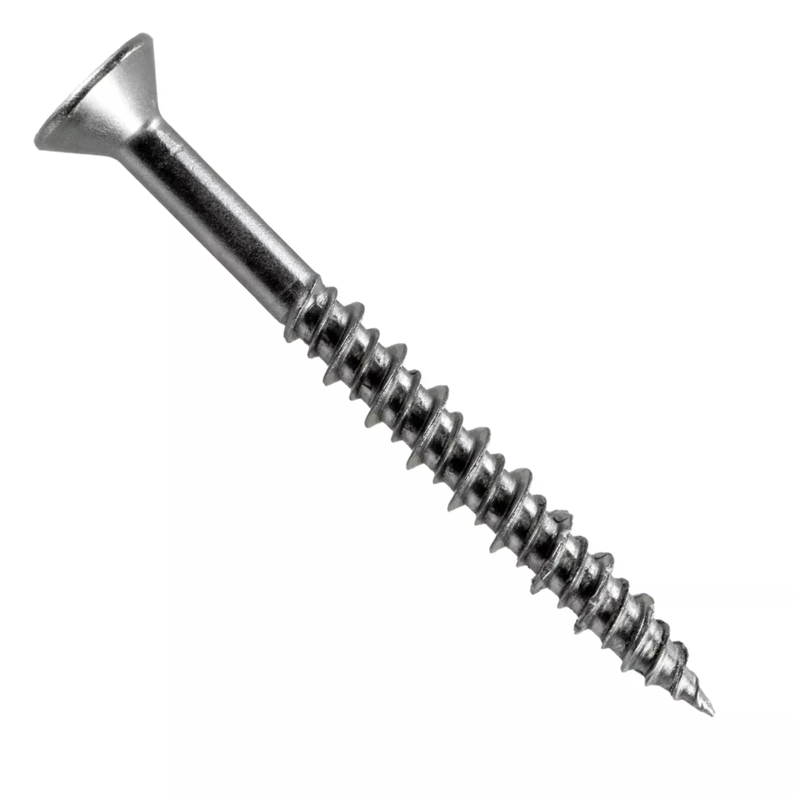 #10 x 2" Simpson T10J200FX-RP8 Flat Head Marine Screws - 316 Stainless Steel, Pkg 8