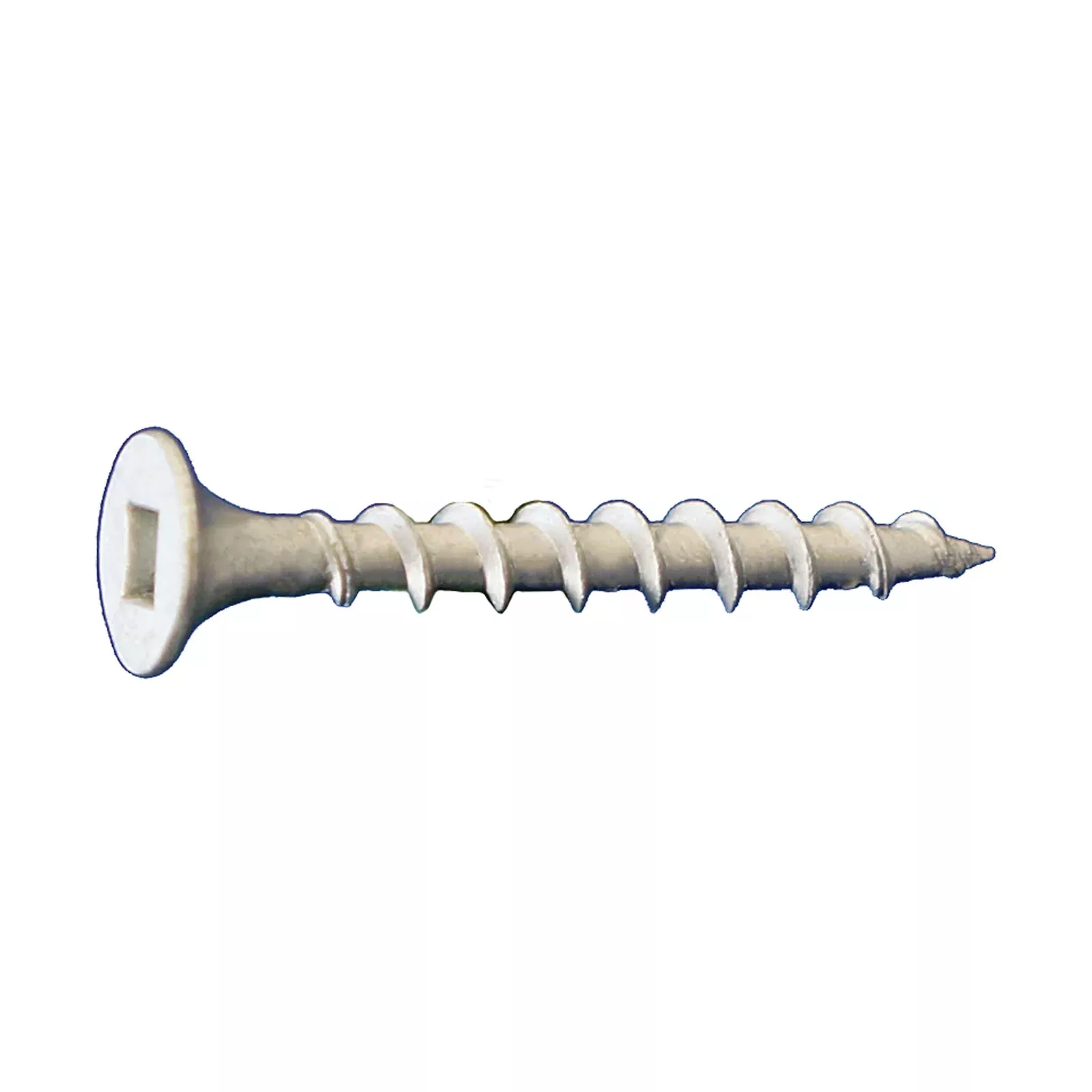 #10 x 3-1/2" Daggerz #2 Square Bugle Head Deck Screw - Dacromet, Pkg. 1,500