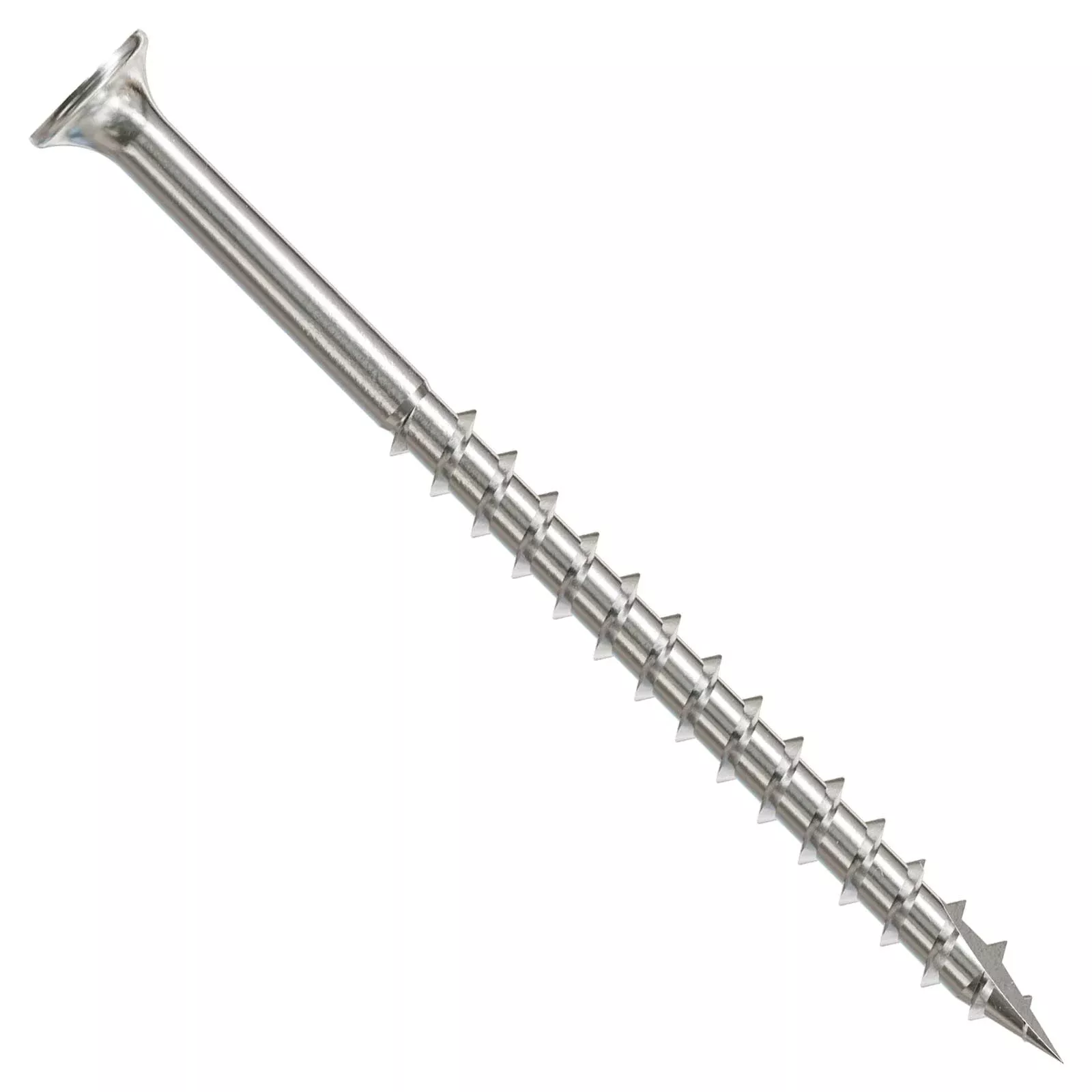 #10 x 3" Simpson Strong-Tie T25 Bugle Head Deck Screw -305 Stainless Steel, Pkg. 1,500