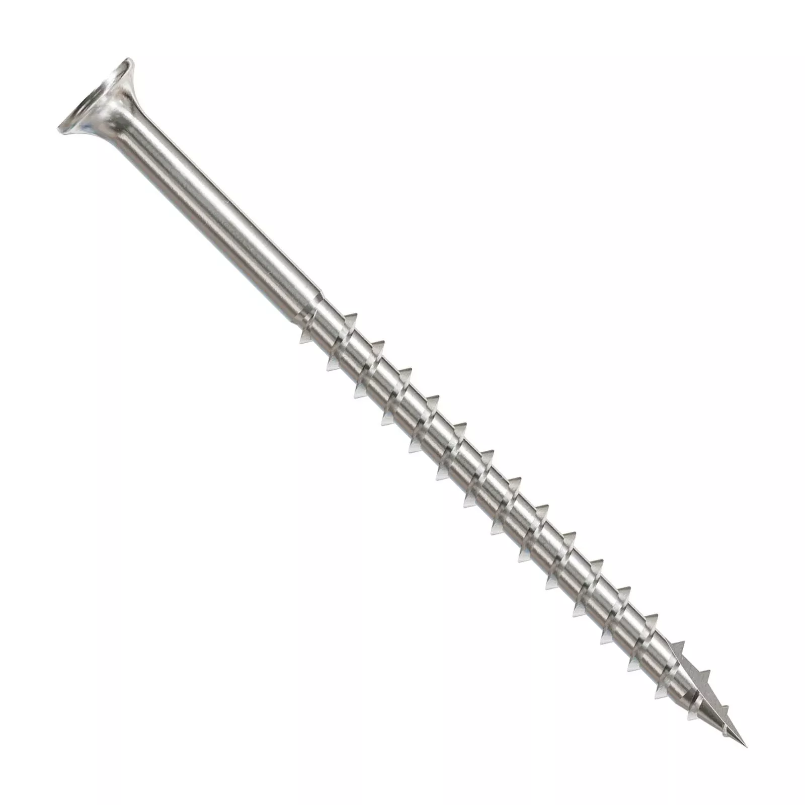 #10 x 3" Simpson Strong-Tie T25 Bugle Head Deck Screw - 316 Stainless Steel, Pkg. 5 Lb.
