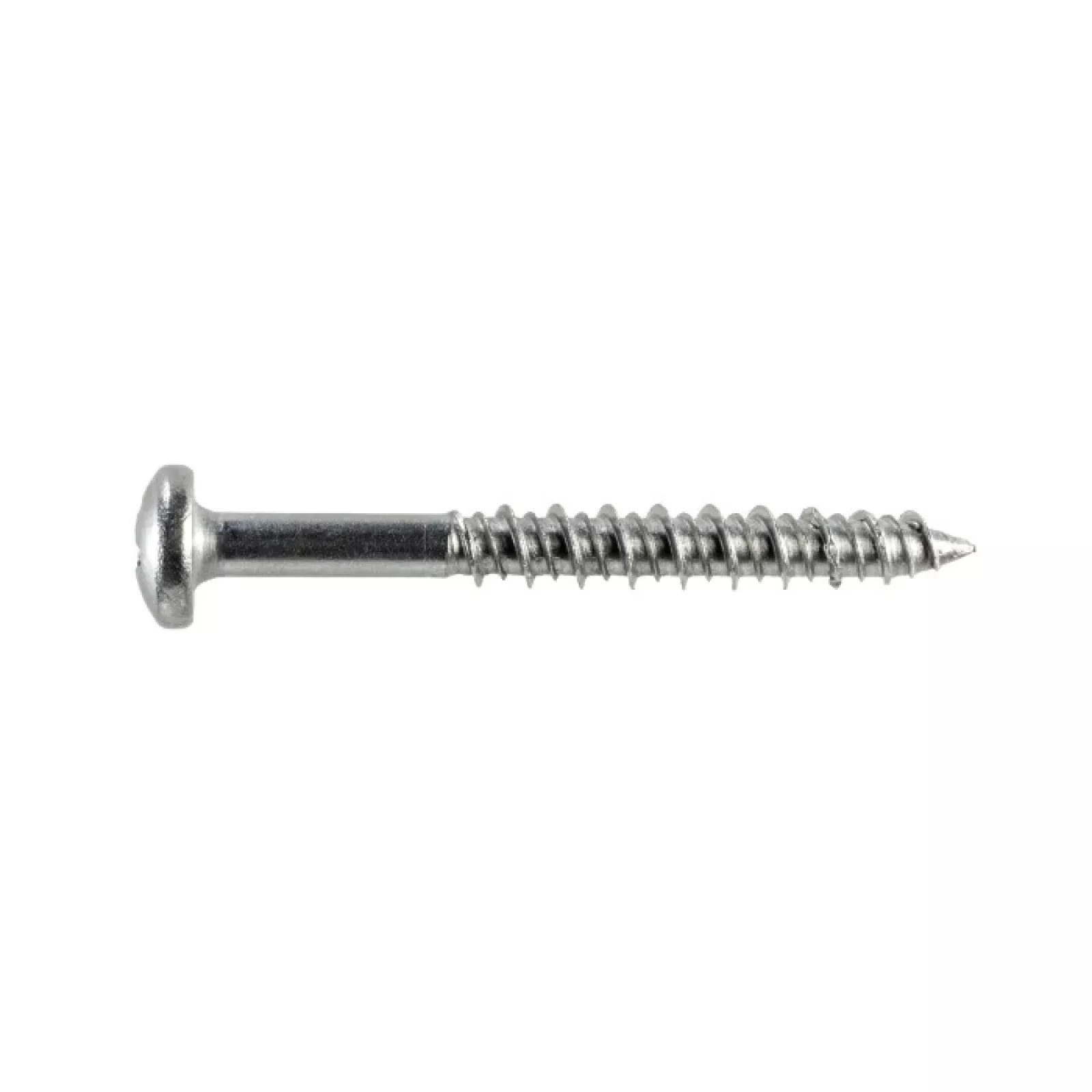 #12 x 2" Simpson Pan Head Marine Screw - 316 Stainless Steel, Pkg 6