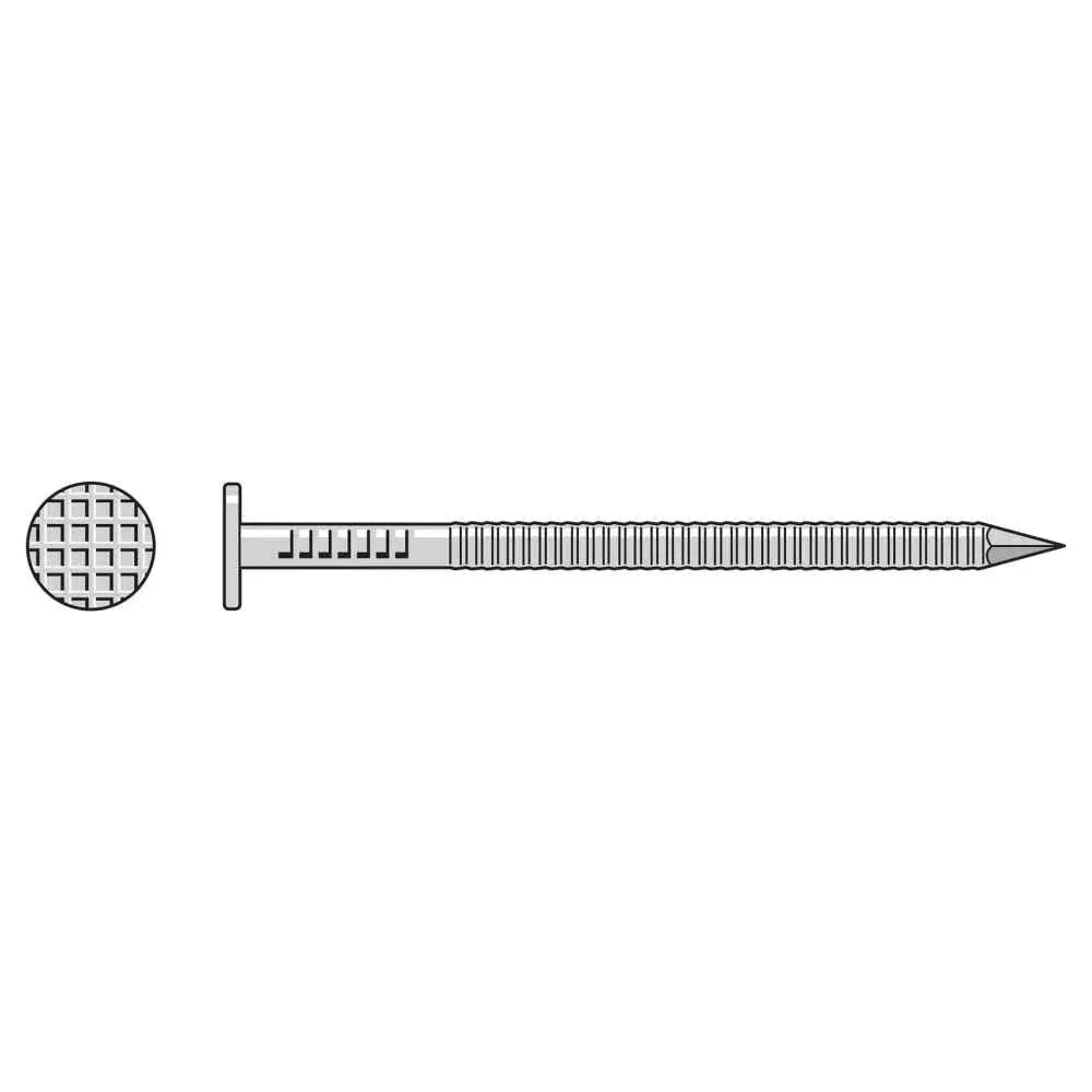 12D (3-1/4") Steel Wood Siding Nail - 304 Stainless, 5 lb. Pkg