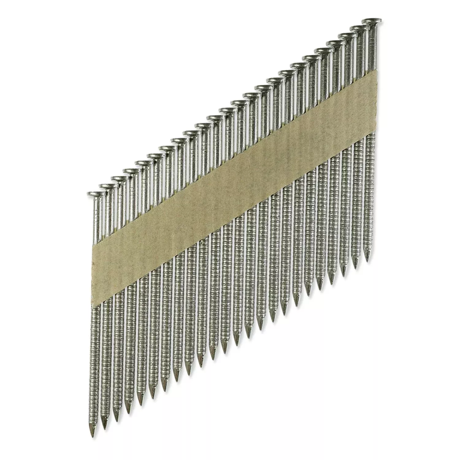 .131" x 3-1/4" 31-34 Degree Paper Ring Shank Nail - 304 Stainless Steel, Pkg 250