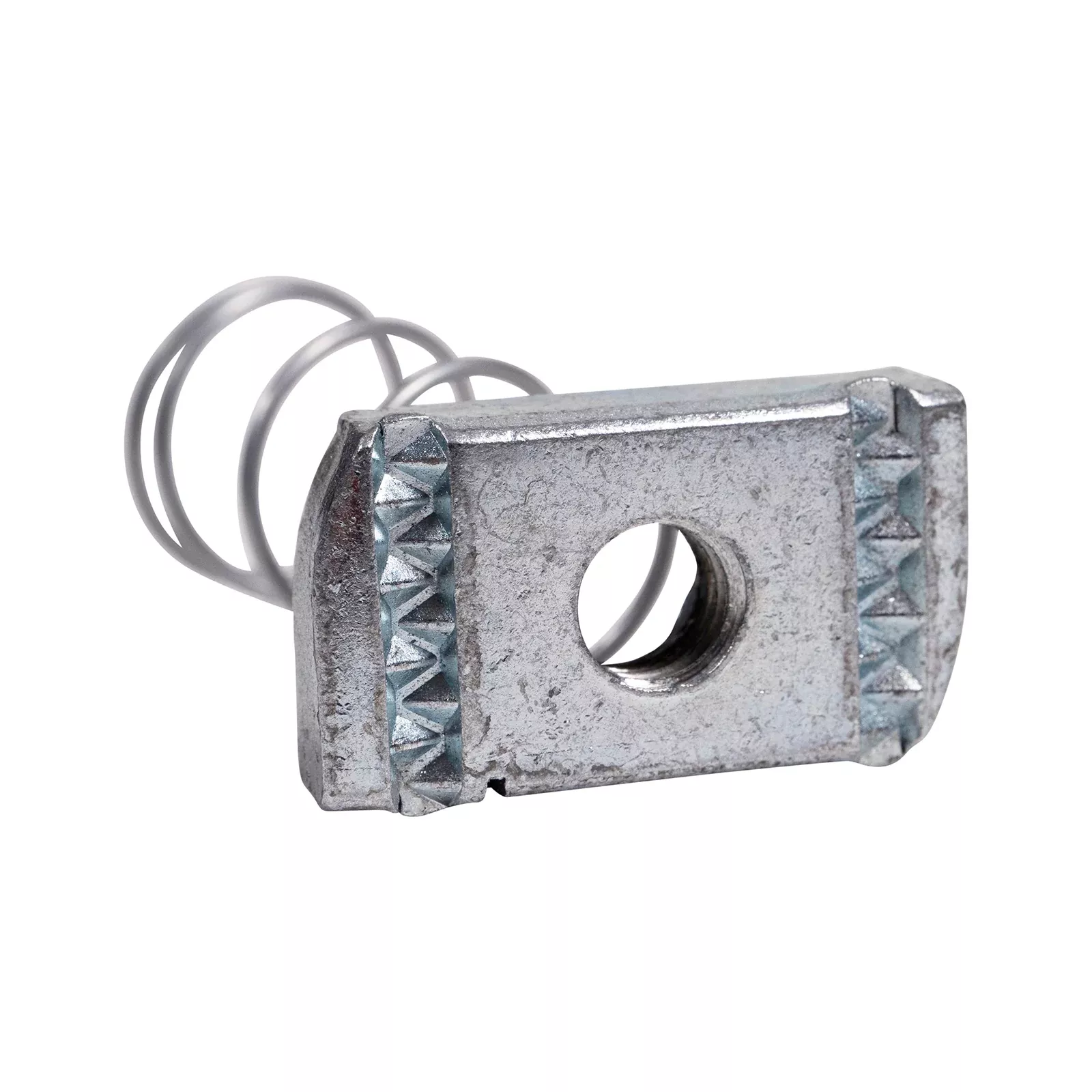 5/8" Channel Nut w/Regular Spring - Electro-Galvanized