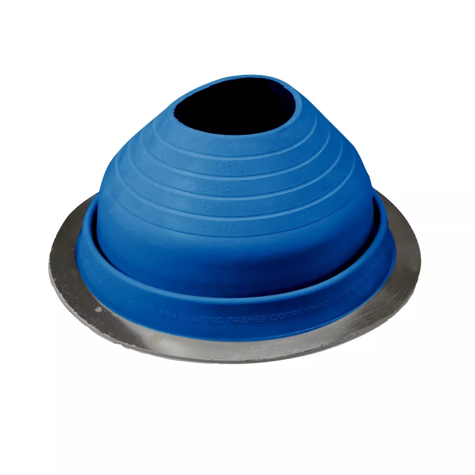 #5 Roofjack Round EPDM Pipe Flashing Boot for Metal Roof, Dark Blue