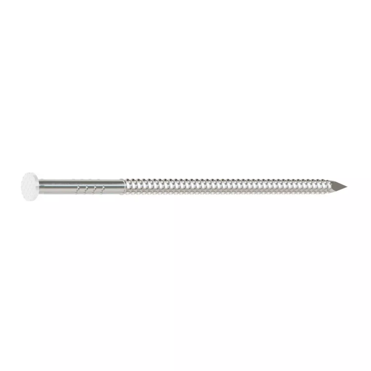 6d (2") - 304 Stainless Steel Painted Siding Nail - White, 1 lb. Pkg