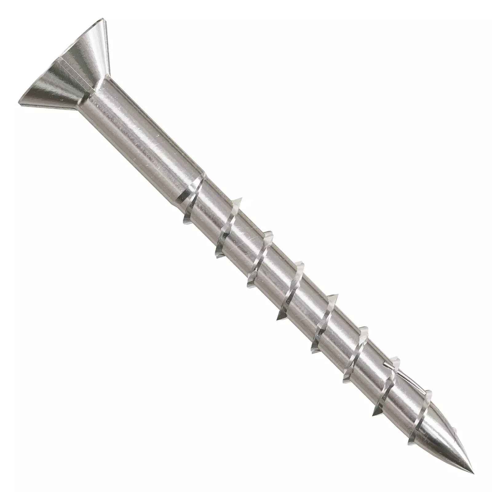 #8 x 1-5/8" Simpson Strong-Tie DWP T20 Flat Head Deck Screw - 316 Stainless Steel, Pkg. 100