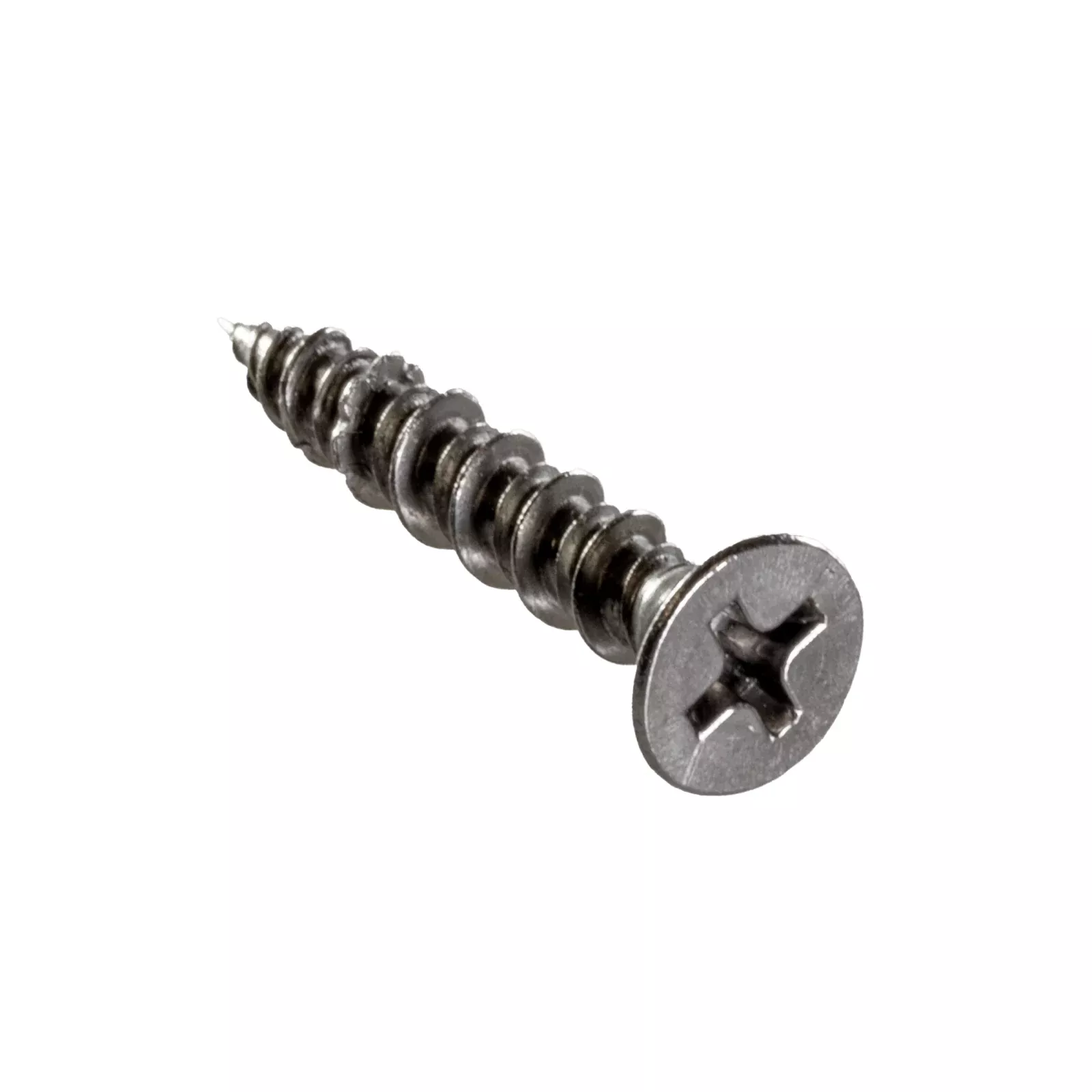 #8 x 1" Simpson Strong-Tie Phillips Flat Head Marine Screw - 316 Stainless Steel, Pkg. 100