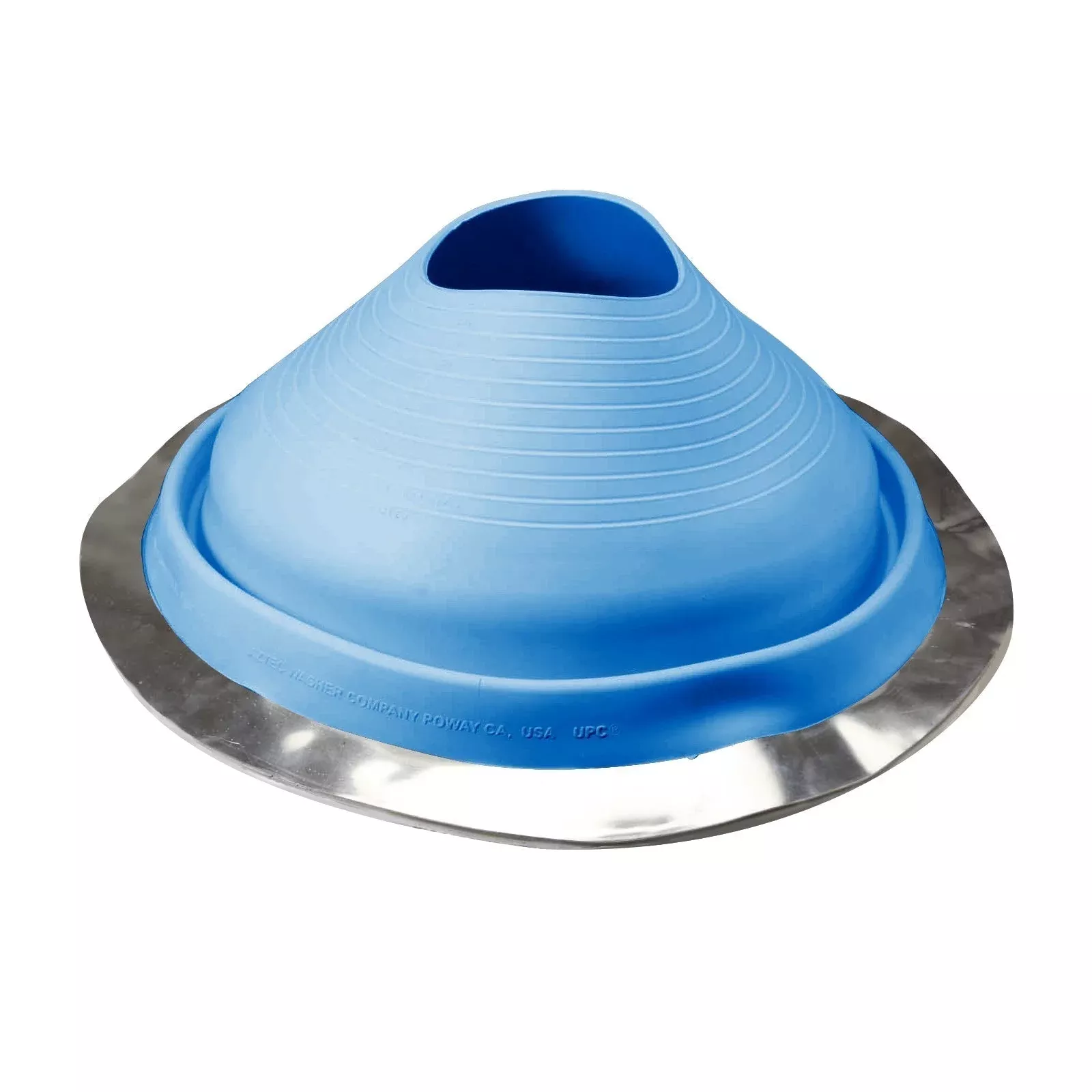#9 Roofjack Round EPDM Pipe Flashing Boot for Metal Roof, Light Blue