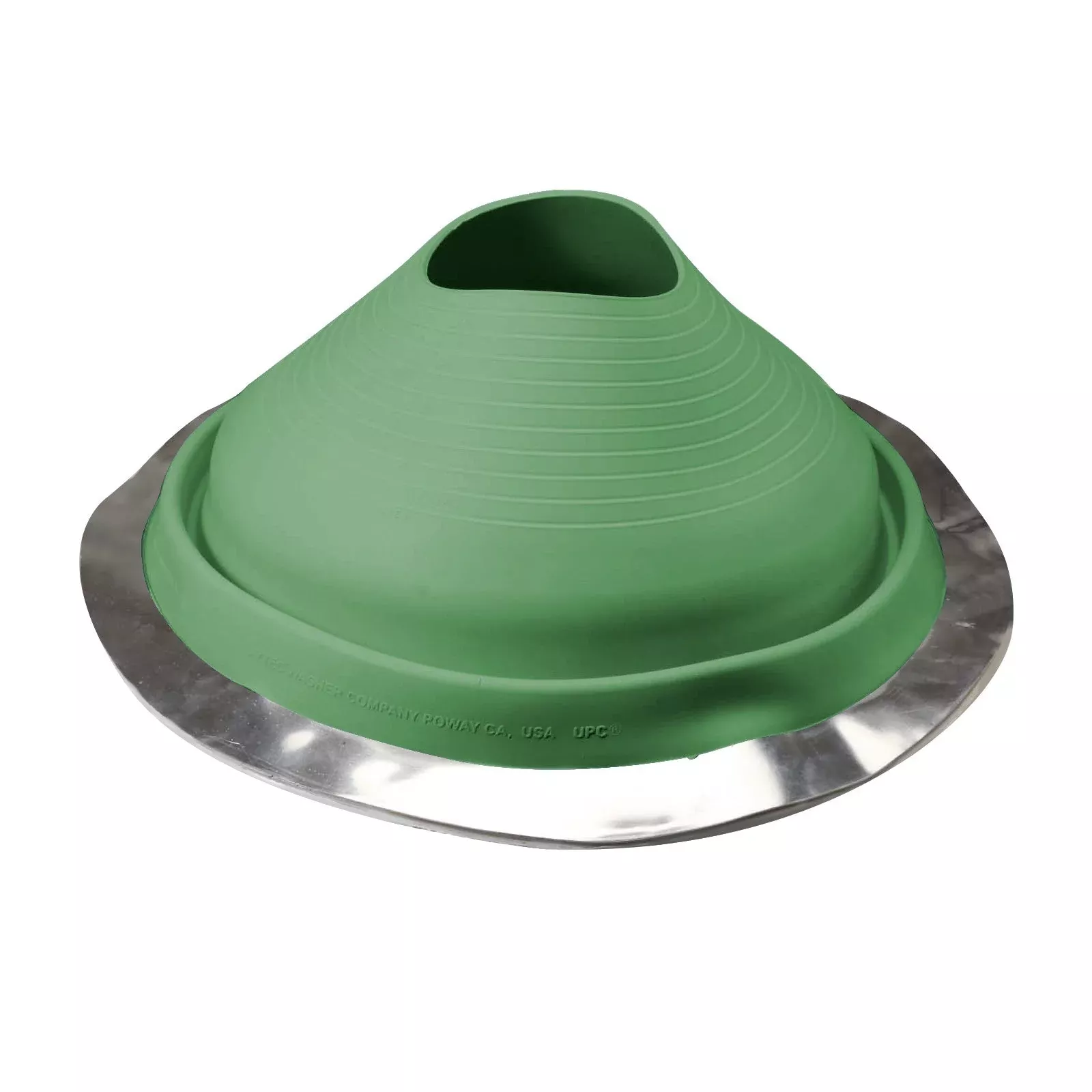 #9 Roofjack Round EPDM Pipe Flashing Boot for Metal Roof, Light Green