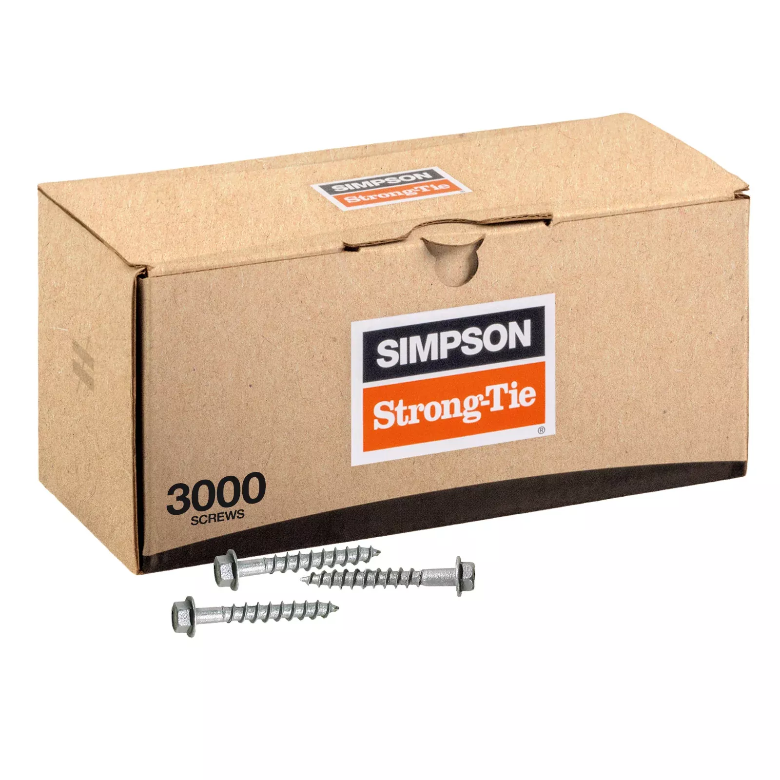 #9 x 1-1/2" Strong-Tie SD9112SSMB Connector Screw - 316 Stainless Steel, Pkg 3000
