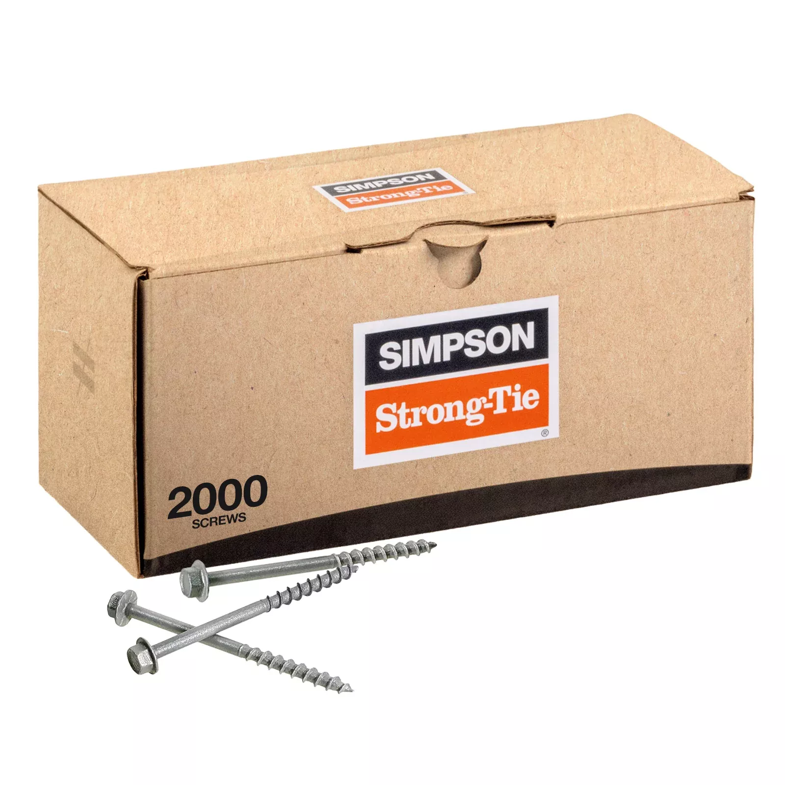 #9 x 2-1/2" Strong-Tie SD9212SSMB Connector Screw - 316 Stainless Steel, Pkg 2000