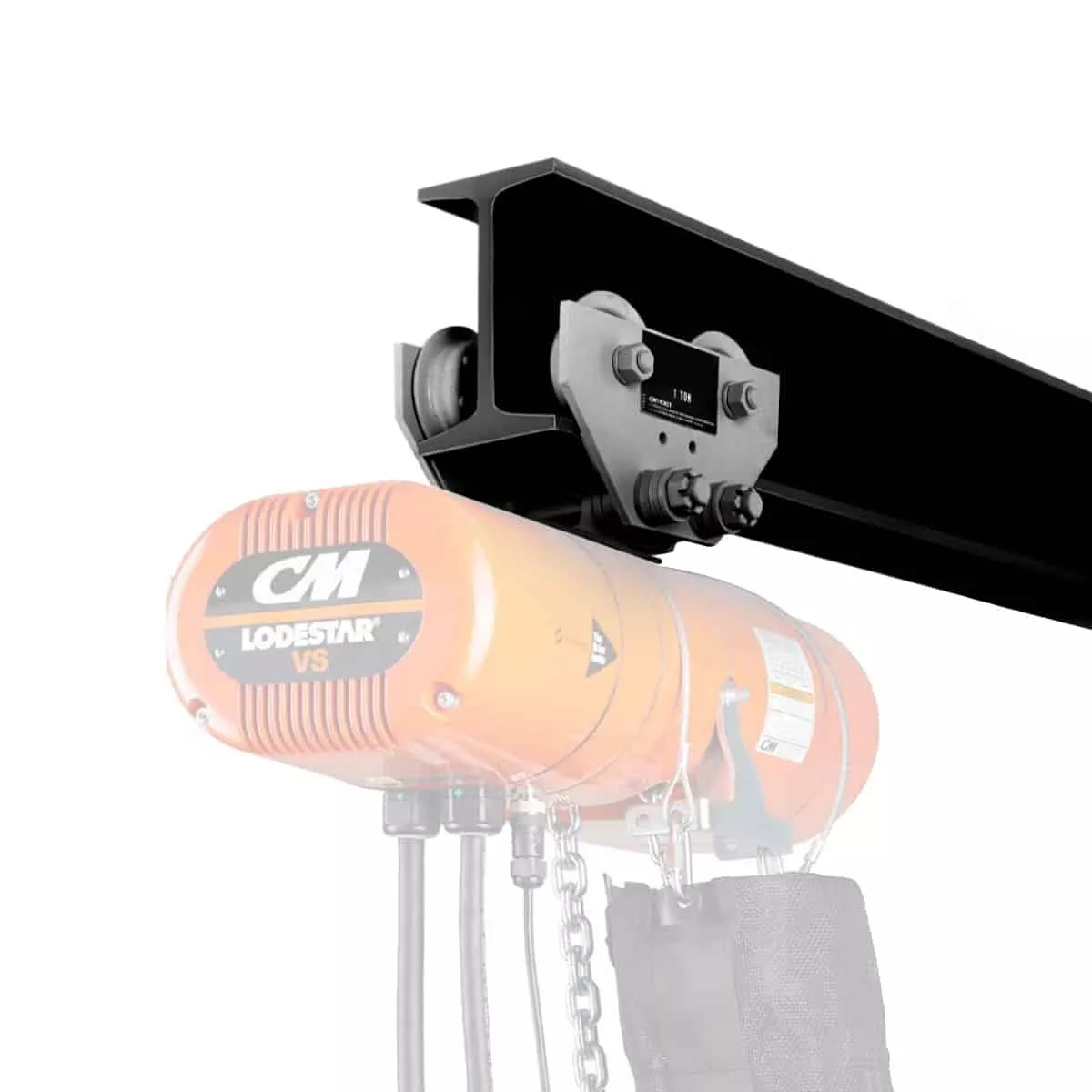 (9576) Series 635 3-Ton Low Headroom Plain Trolley