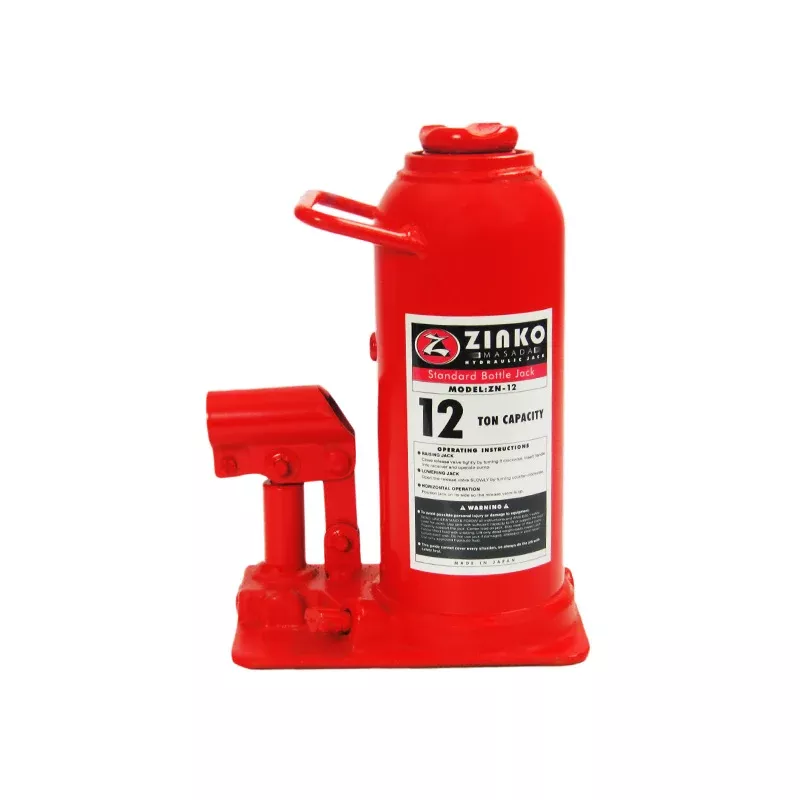 BOTTLE JACK STD PROFILE - 12 TON MODEL: ZN-12