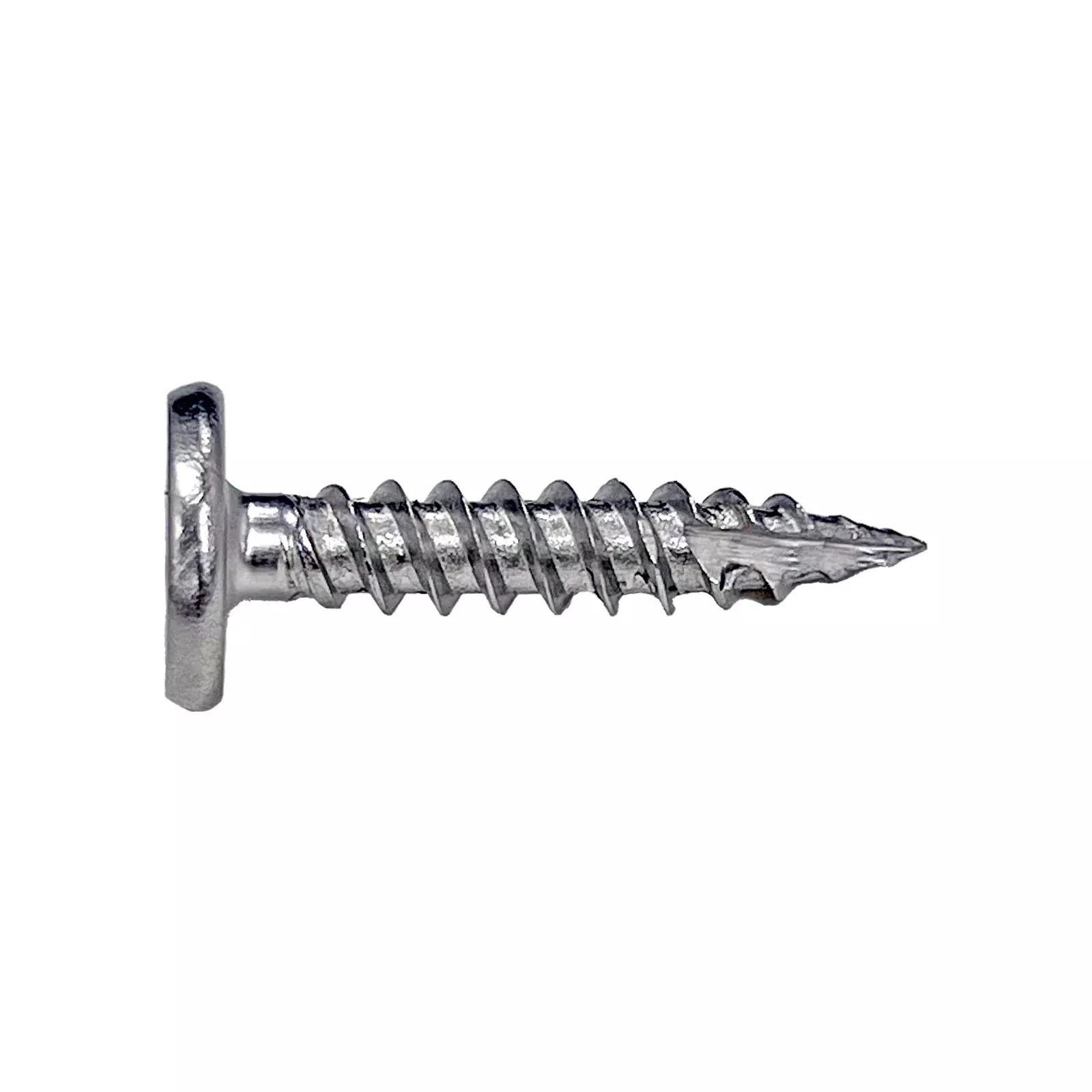 Daggerz #10 x 1-1/2" Self-Drilling Panel-to-Metal Clip Screw, Square Phillips Pancake Head - Dagger-Guard Coating, Qty. 3,000