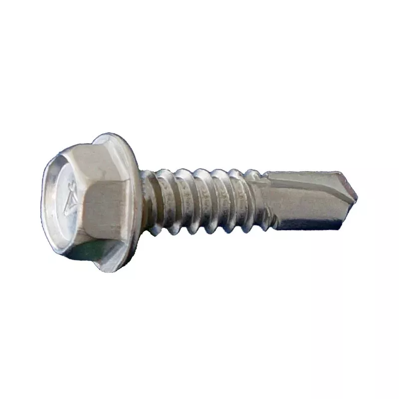 Daggerz #10 x 1-1/4" Self-Drilling Metal-to-Metal Screw, Hex-Washer Head - 410 Stainless Steel, Qty. 3,500