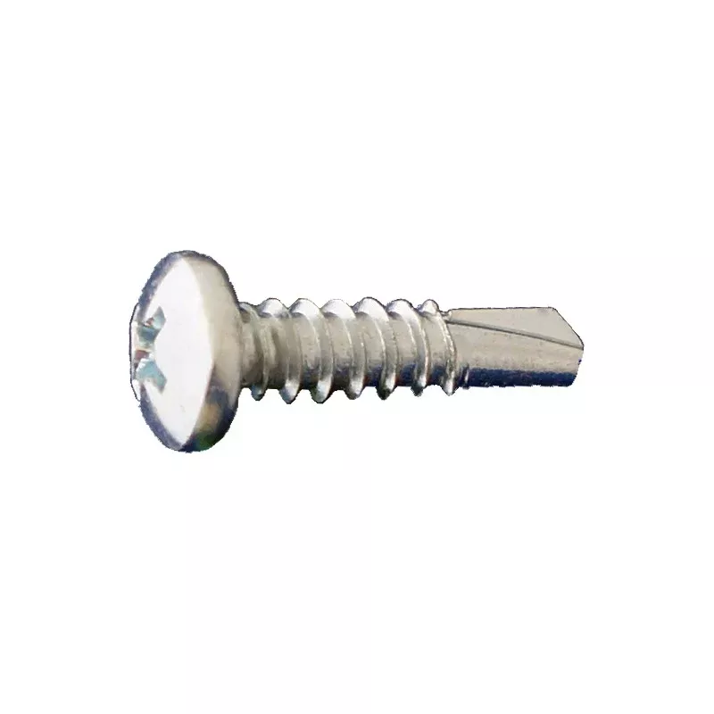 Daggerz #10 x 2" Self-Drilling Metal-to-Metal Screw, Phillips Pan Head - Zinc, Qty. 2,000