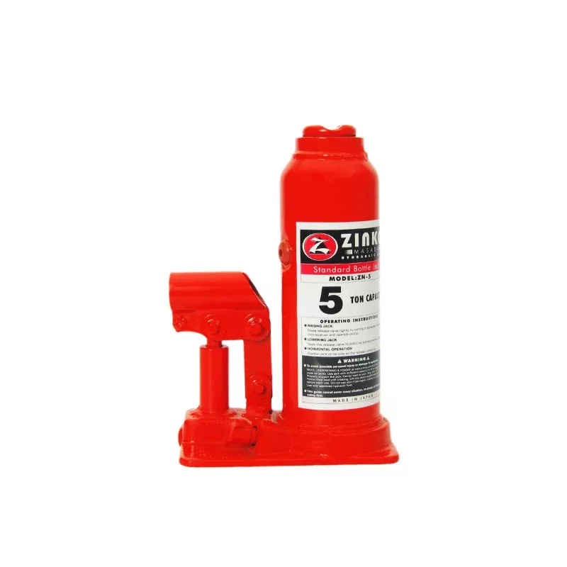 HYDRAULIC BOTTLE JACK - 5 TON MODEL: ZN-05