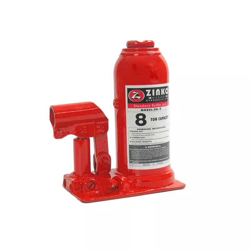 HYDRAULIC BOTTLE JACK - 8 TON MODEL: ZN-08