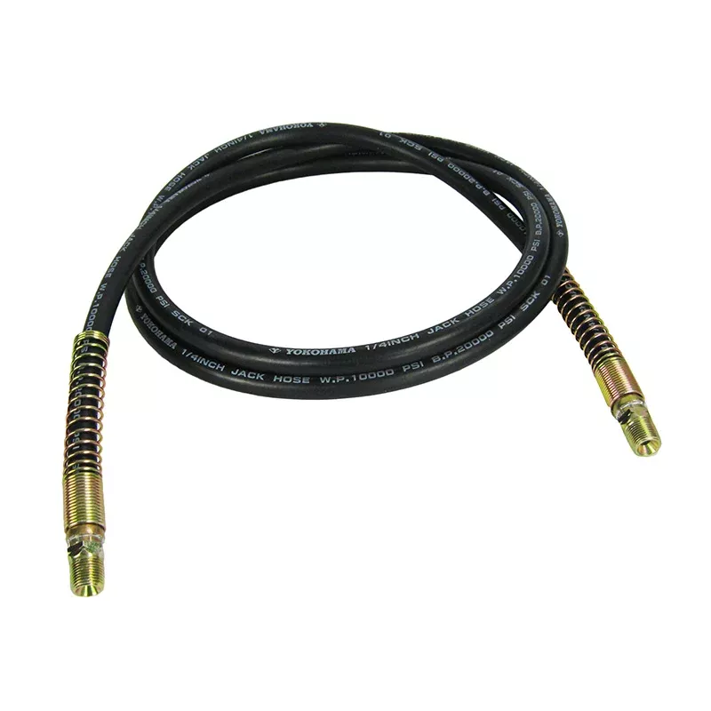 Hydraulic Hoses , 2 ft. length, 3/8" NPT (M x M) end