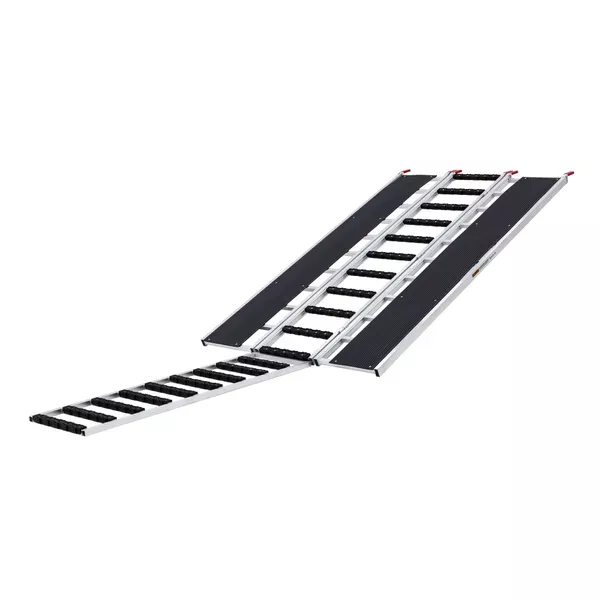 Ramp, Extension, Stud Protectors - Black Ice Folding Snowmobile Ramp - 7' 10" L x 54" W