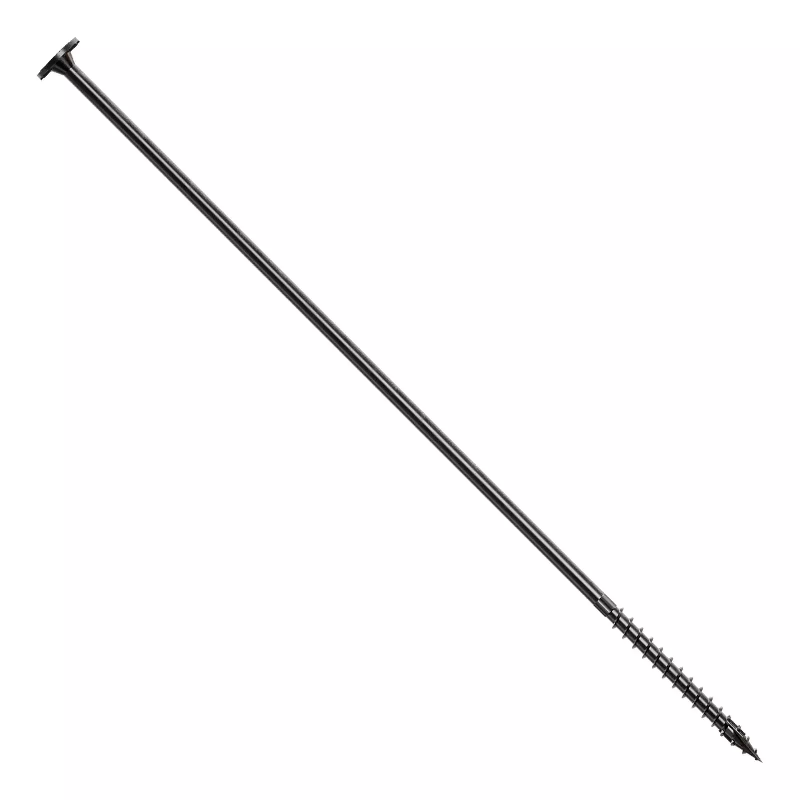 Simpson Strong-Tie 0.220" x 14" SDWS221400DBBR50 Timber Screw - Double Barrier Coating, Black | Qty. 50