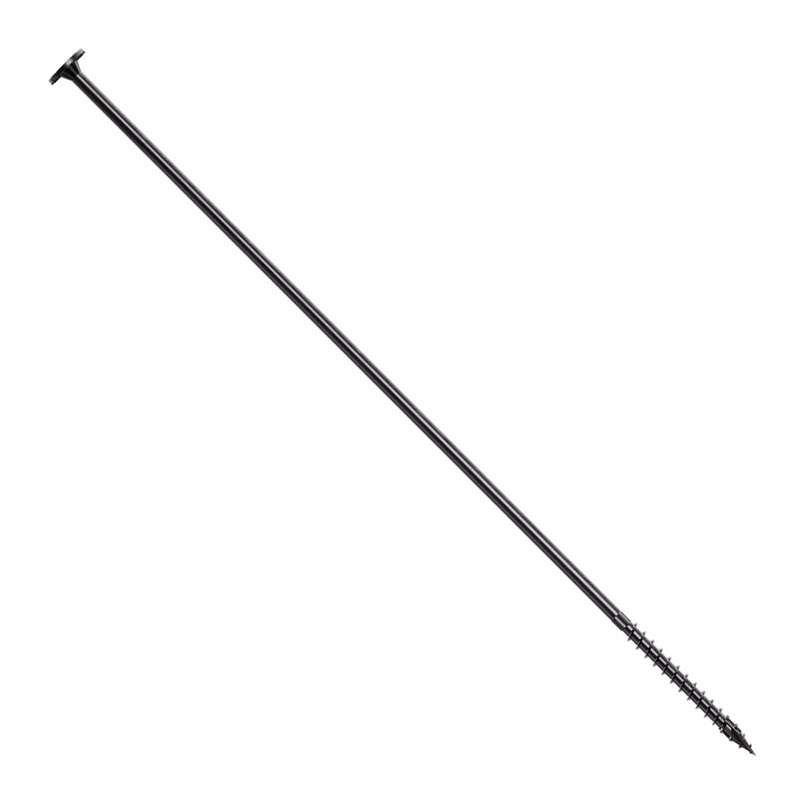 Simpson Strong-Tie 0.220" x 16" SDWS221600DBBR50 Timber Screw - Double Barrier Coating, Black | Qty.50