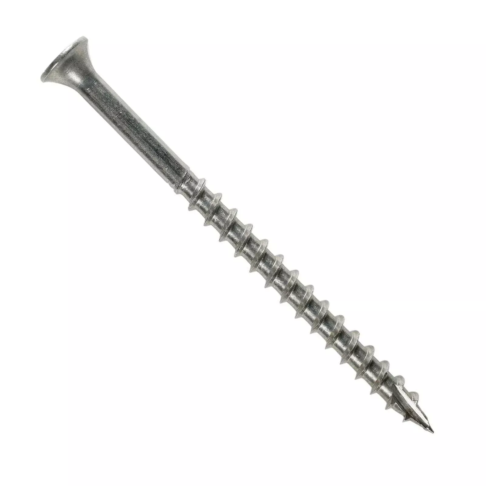Simpson Strong-Tie #10 x 2" Square Drive Bugle Head Deck Screw - 305 Stainless Steel, Qty. 50