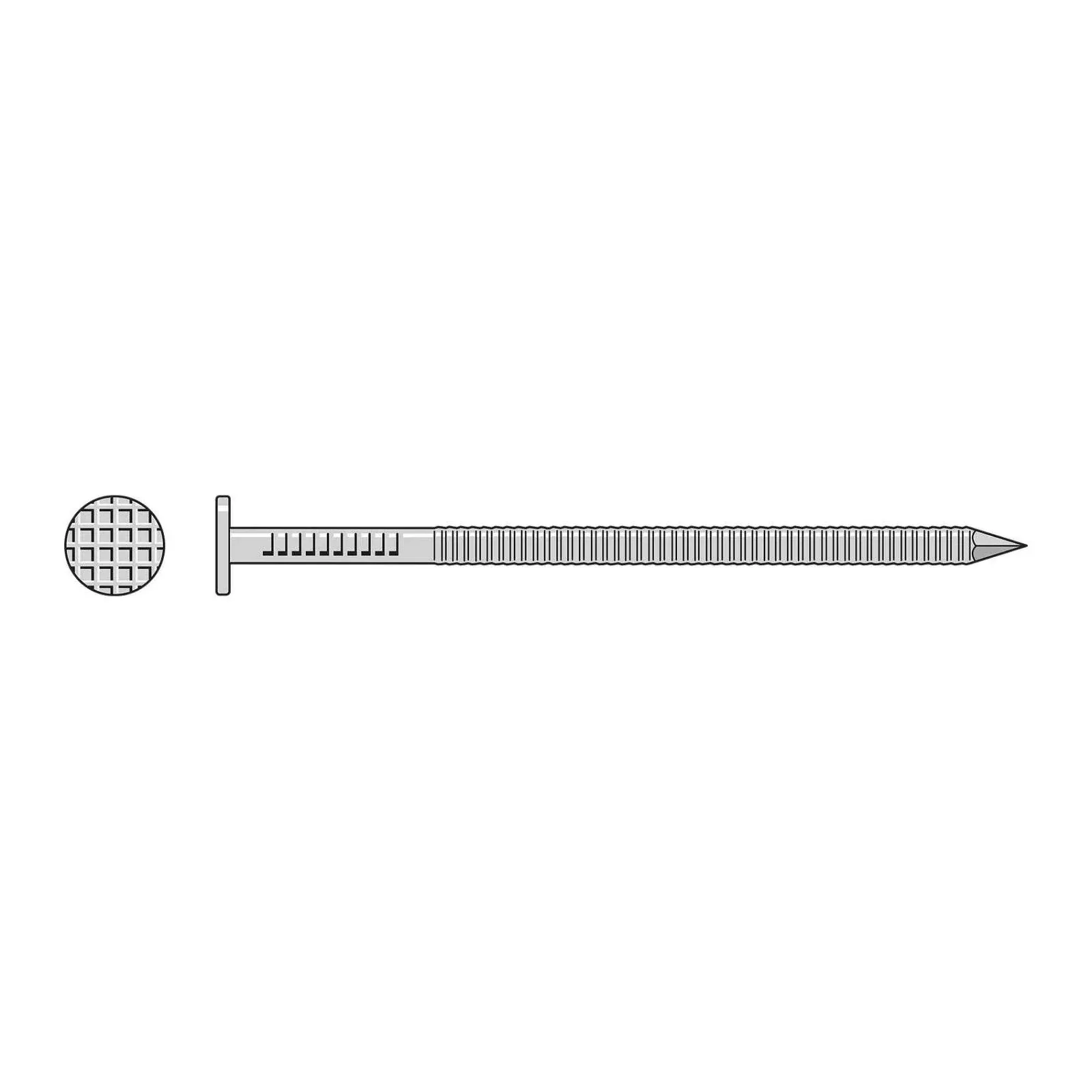 Simpson T10PTD-RP15 10d (3") Preservative-Treated Wood Decking Nail, Annular Ring Shank, Pkg 15