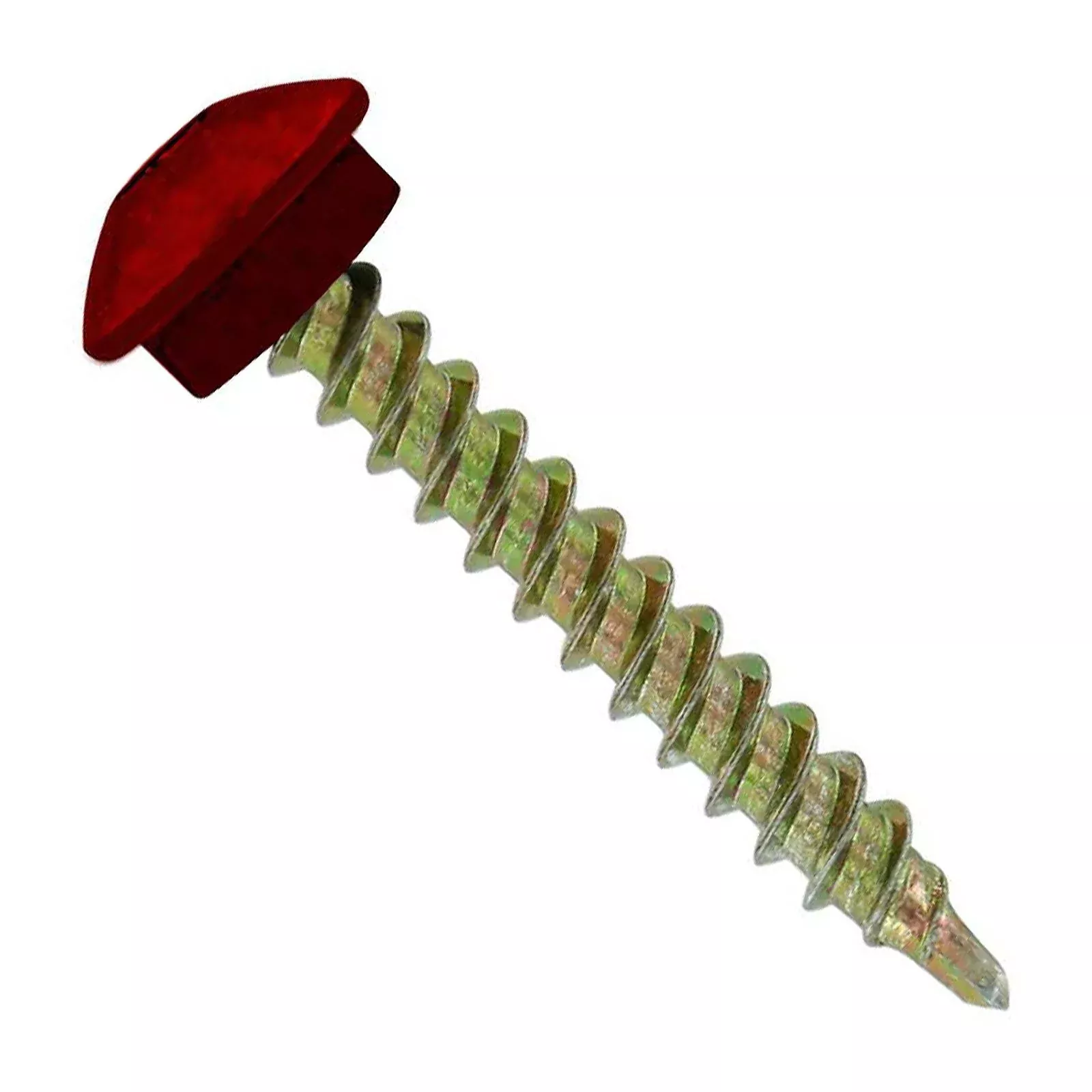 ST Fastening #10 x 1-1/2" Eclipse Woodbinder Metal Roofing Screw - Rustic Red | Qty. 2,500 (Carton)
