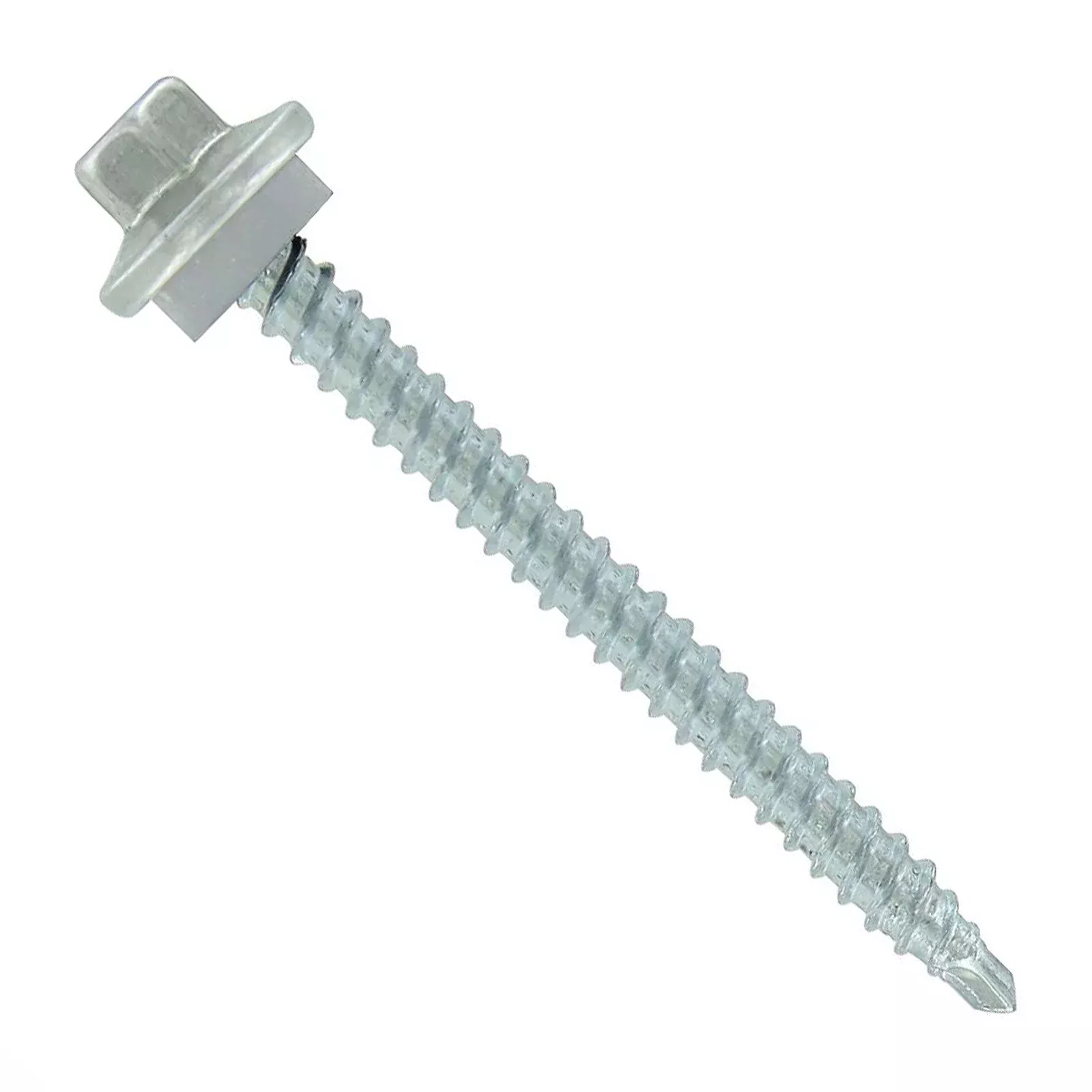 ST Fastening #9 x 2" ST-XL Woodbinder Metal Roofing Screw - Light Gray,Qty. 2,000 (Carton)