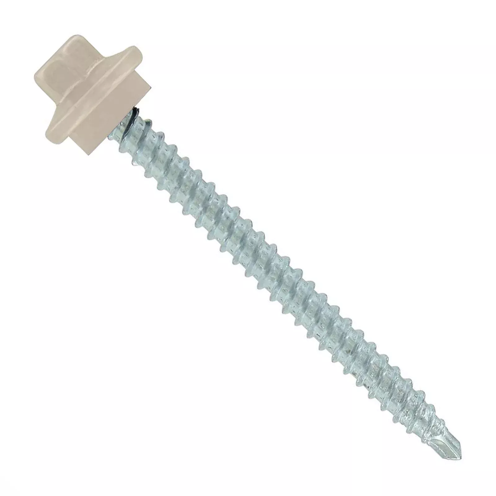ST Fastening #9 x 2" ST-XL Woodbinder Metal Roofing Screw - Light Stone, Pkg 250