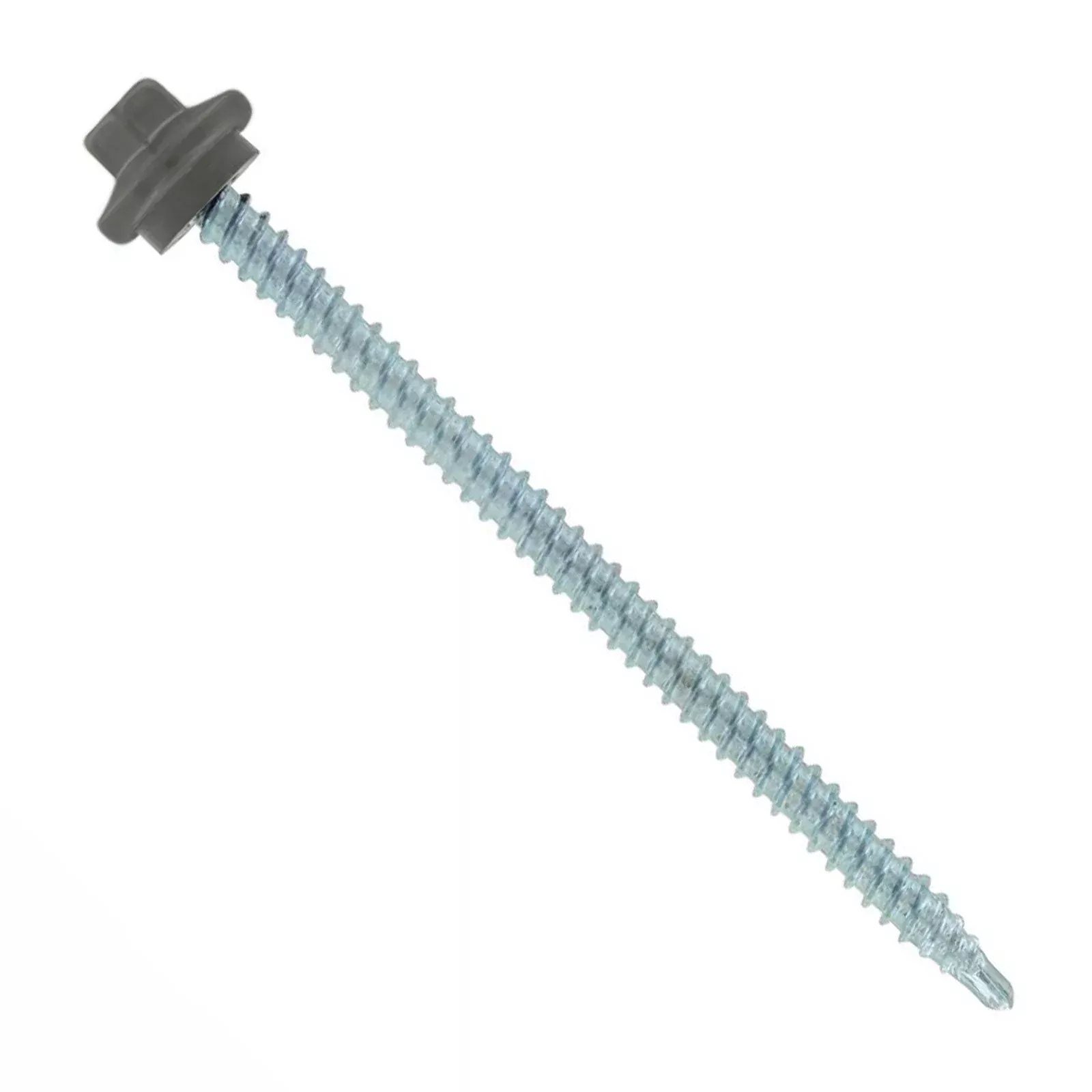 ST Fastening #9 x 3" ST-XL Woodbinder Metal Roofing Screw - Burnished Slate,Qty. 1,000 (Carton)