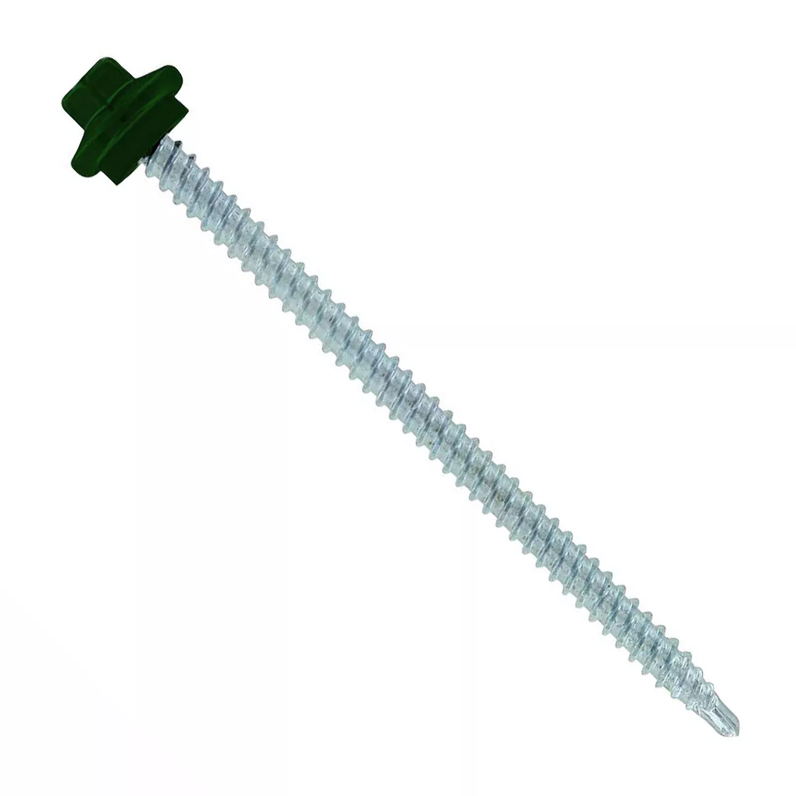 ST Fastening #9 x 3" ST-XL Woodbinder Metal Roofing Screw - Forest Green, Pkg 250