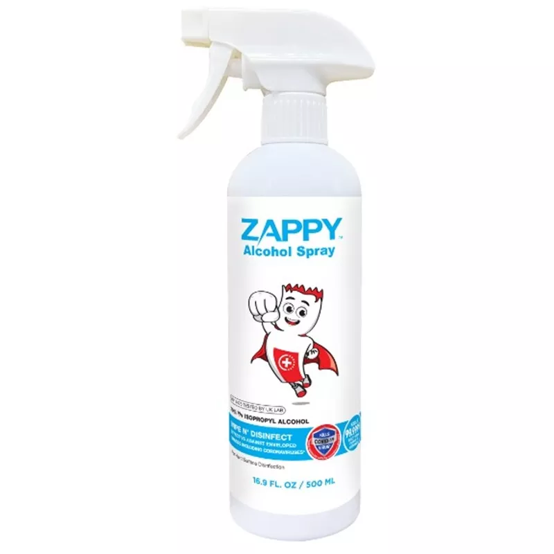 ZAPPY ISOPROPYL ALCOHOL SPRAY 500ML