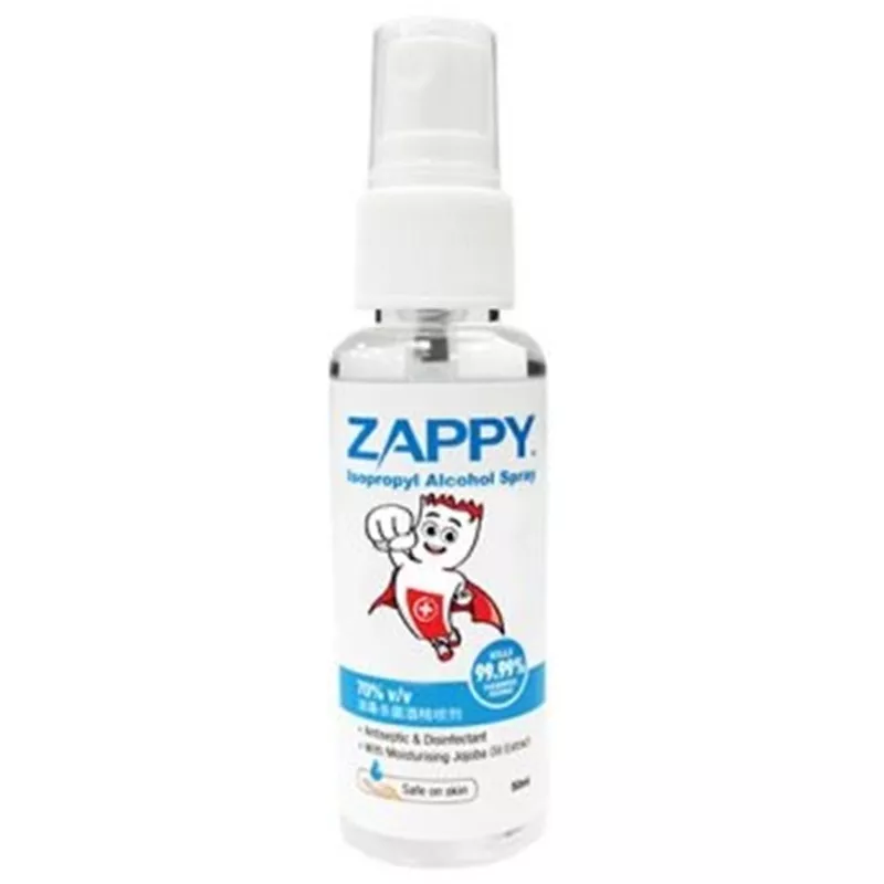 ZAPPY ISOPROPYL ALCOHOL SPRAY 50ML